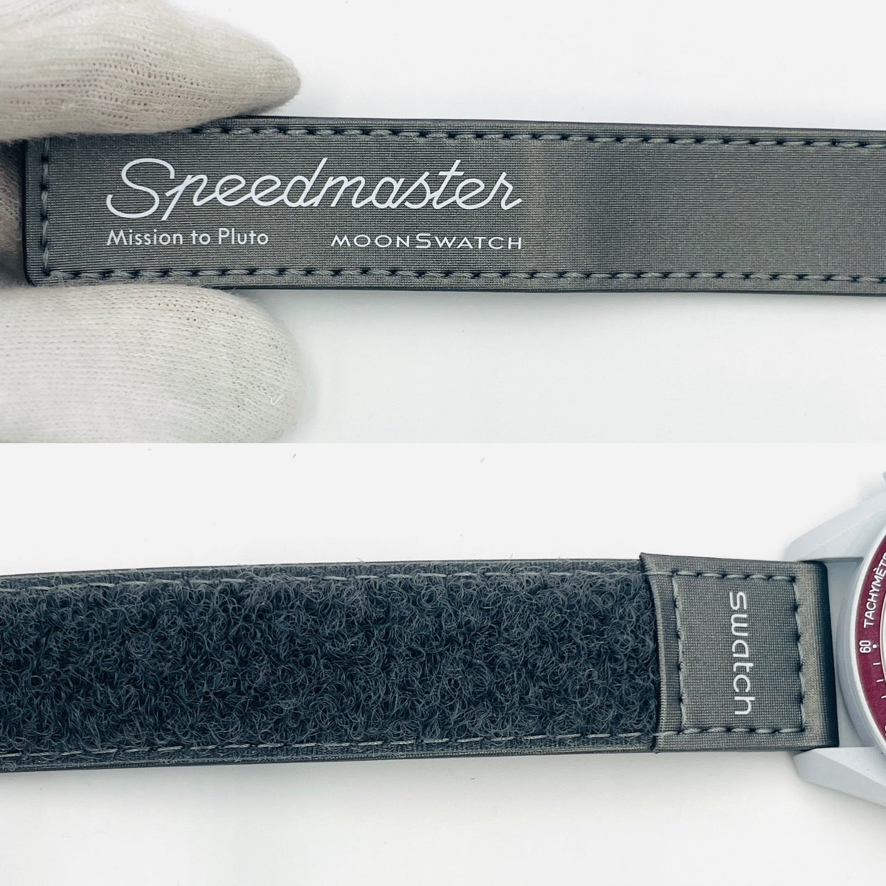 OMEGA×Swatch Speedmaster Bioceramic Moonswatch MISSION TO PLUTO Blue×Red