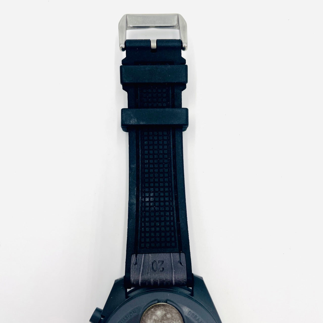 OMEGA×Swatch Bioceramic Gray Leather Moonswatch MISSION TO MERCURY