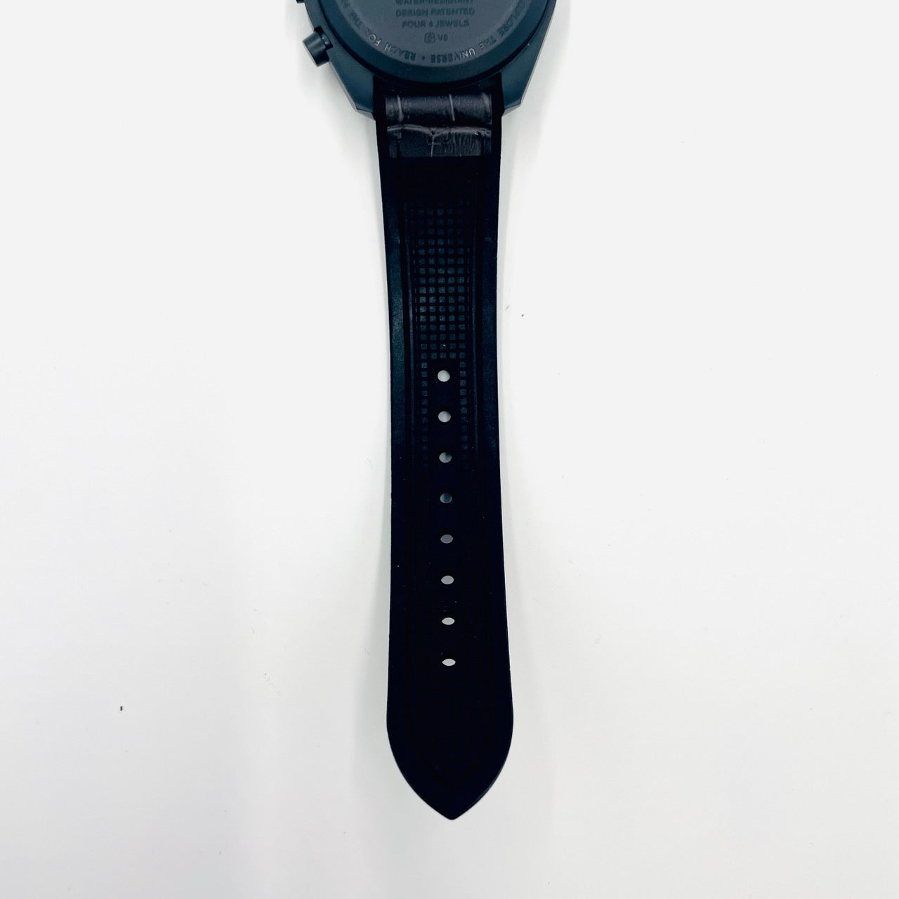 OMEGA×Swatch Bioceramic Gray Leather Moonswatch MISSION TO MERCURY
