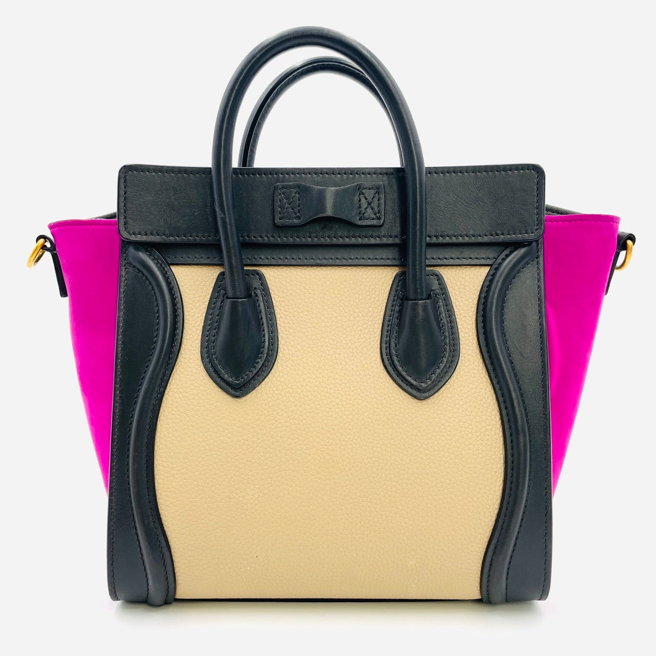 CELINE Luggage Micro Shopper