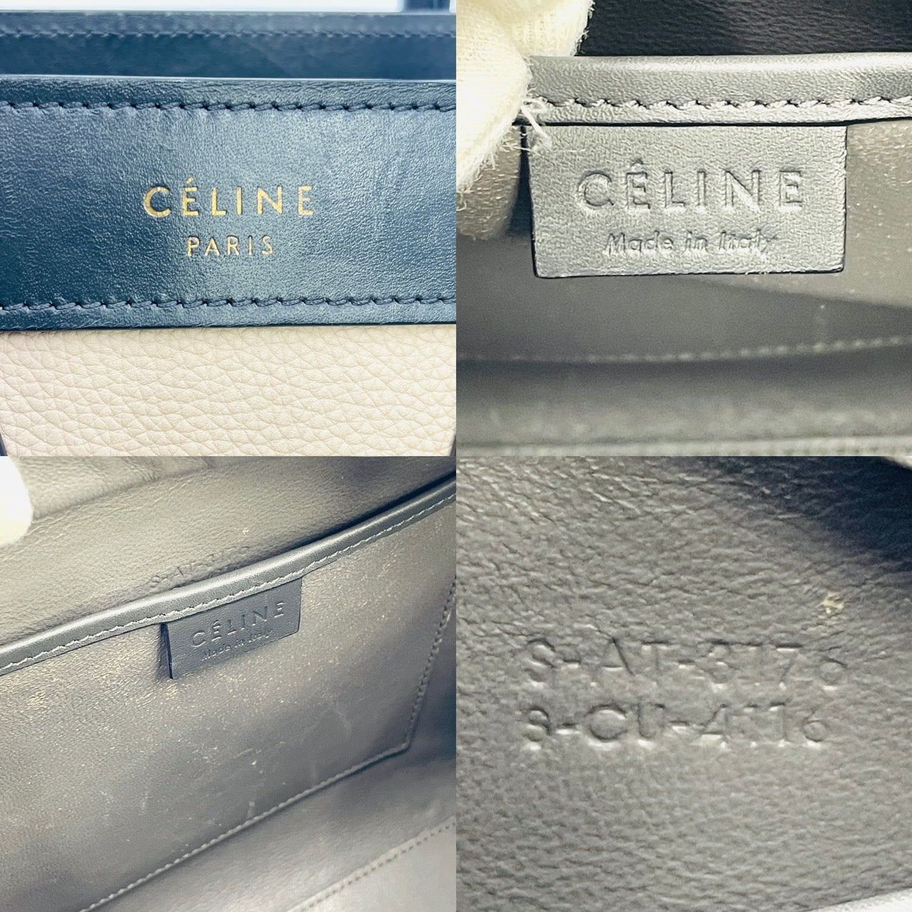 CELINE Luggage Micro Shopper