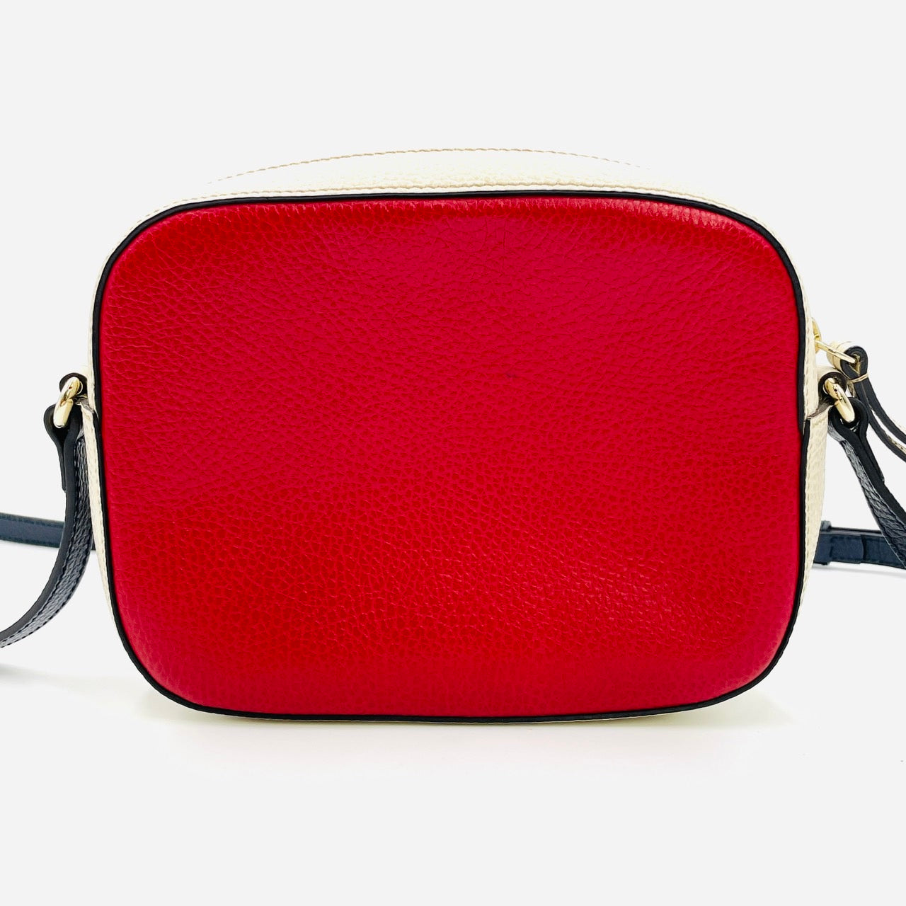 GUCCI Soho Leather Red Shoulder Bag
