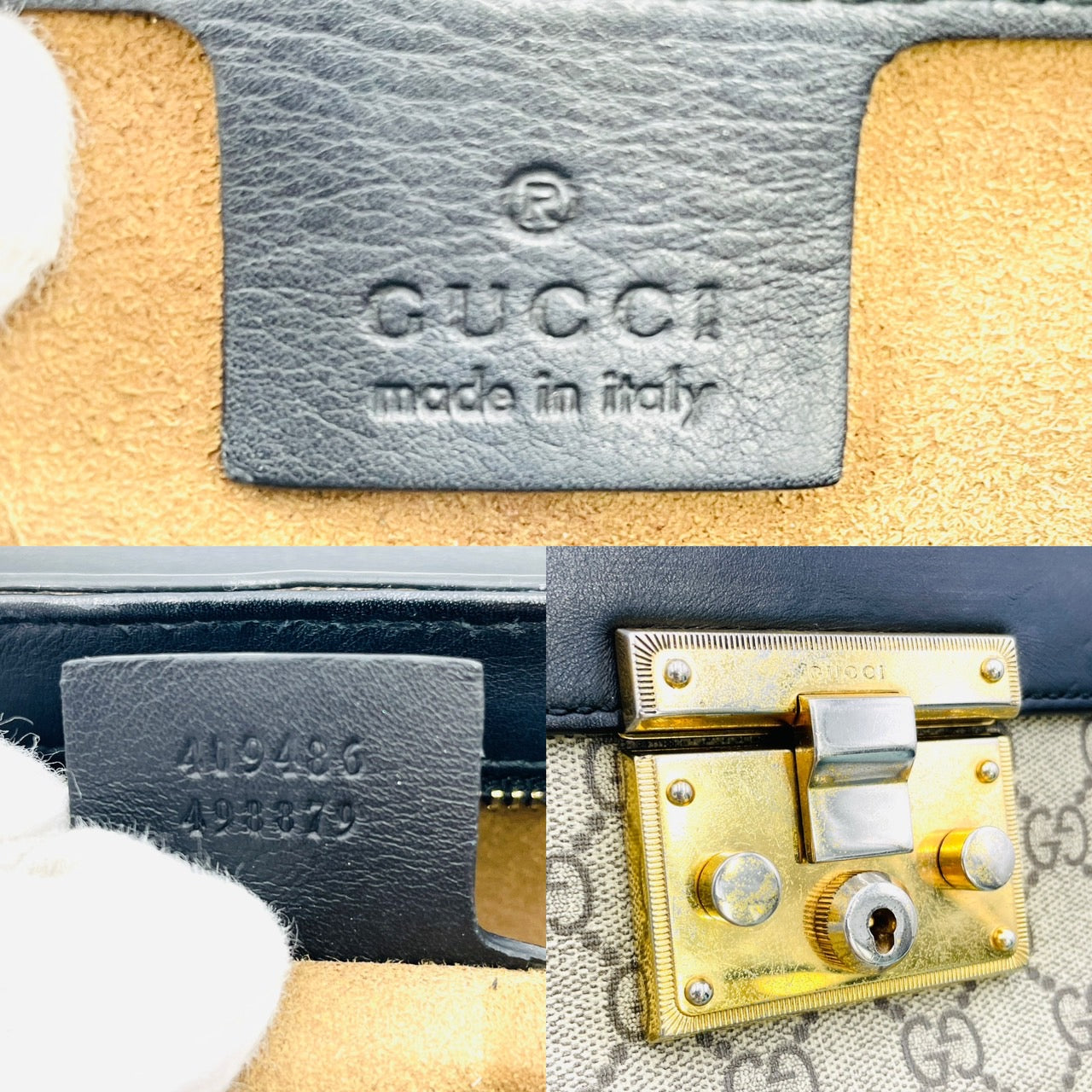 GUCCI GG Supreme Chain Shoulder