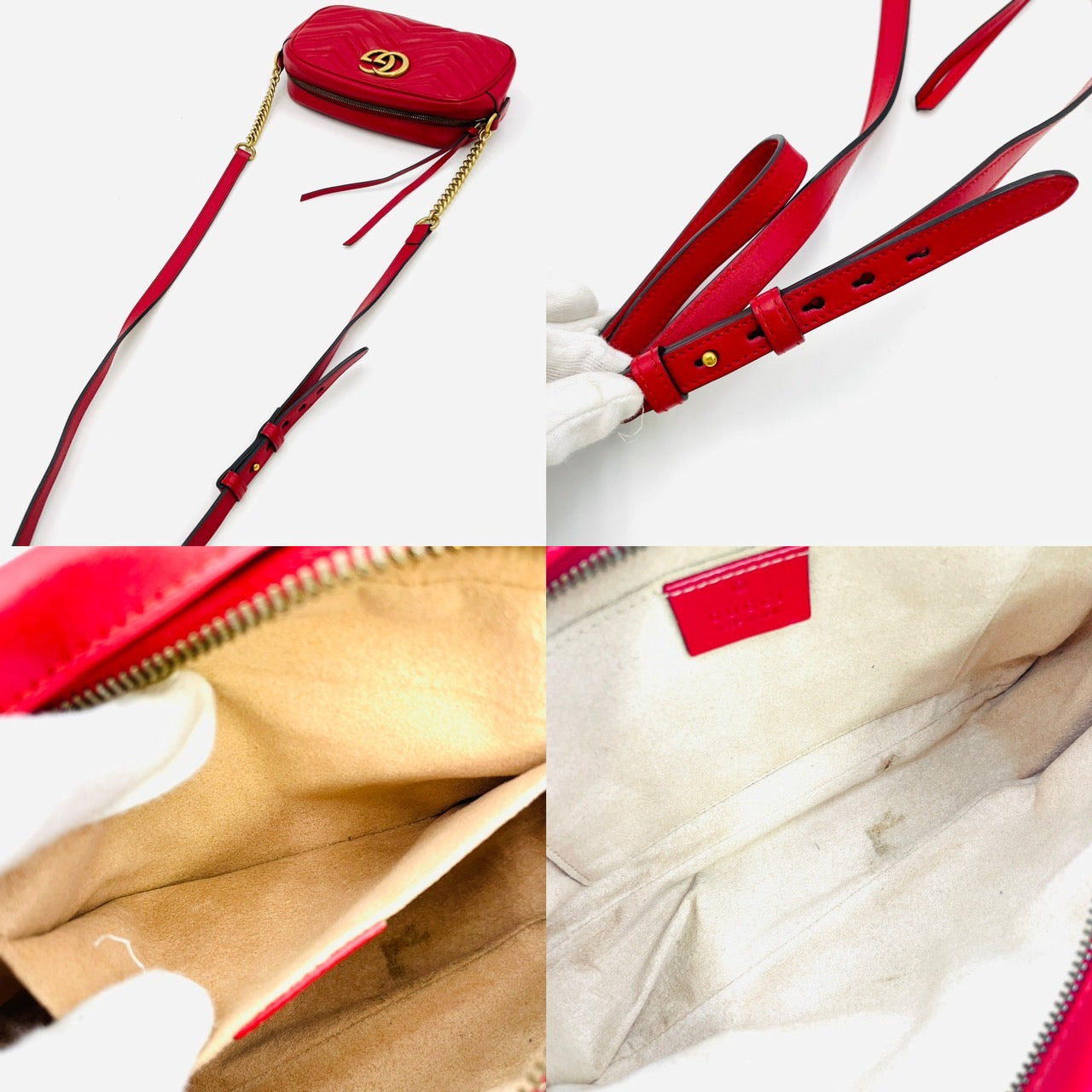 GUCCI GG Marmont Chain Shoulder Bag