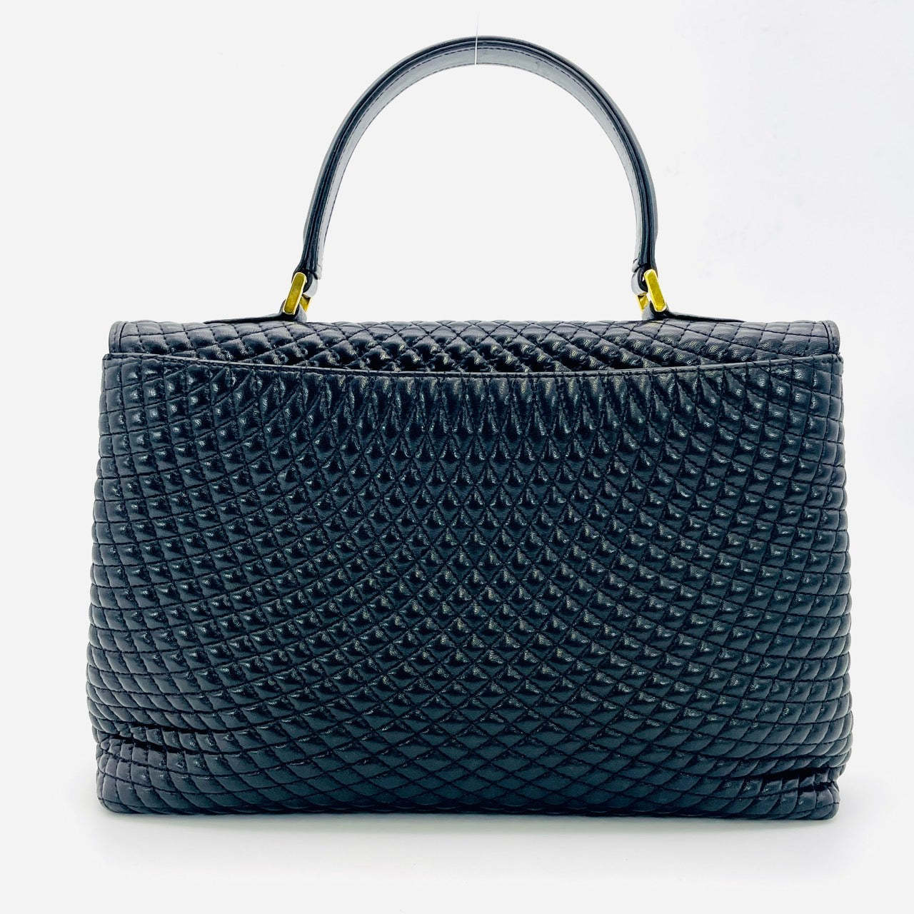 BALLY Handbag Leather Black