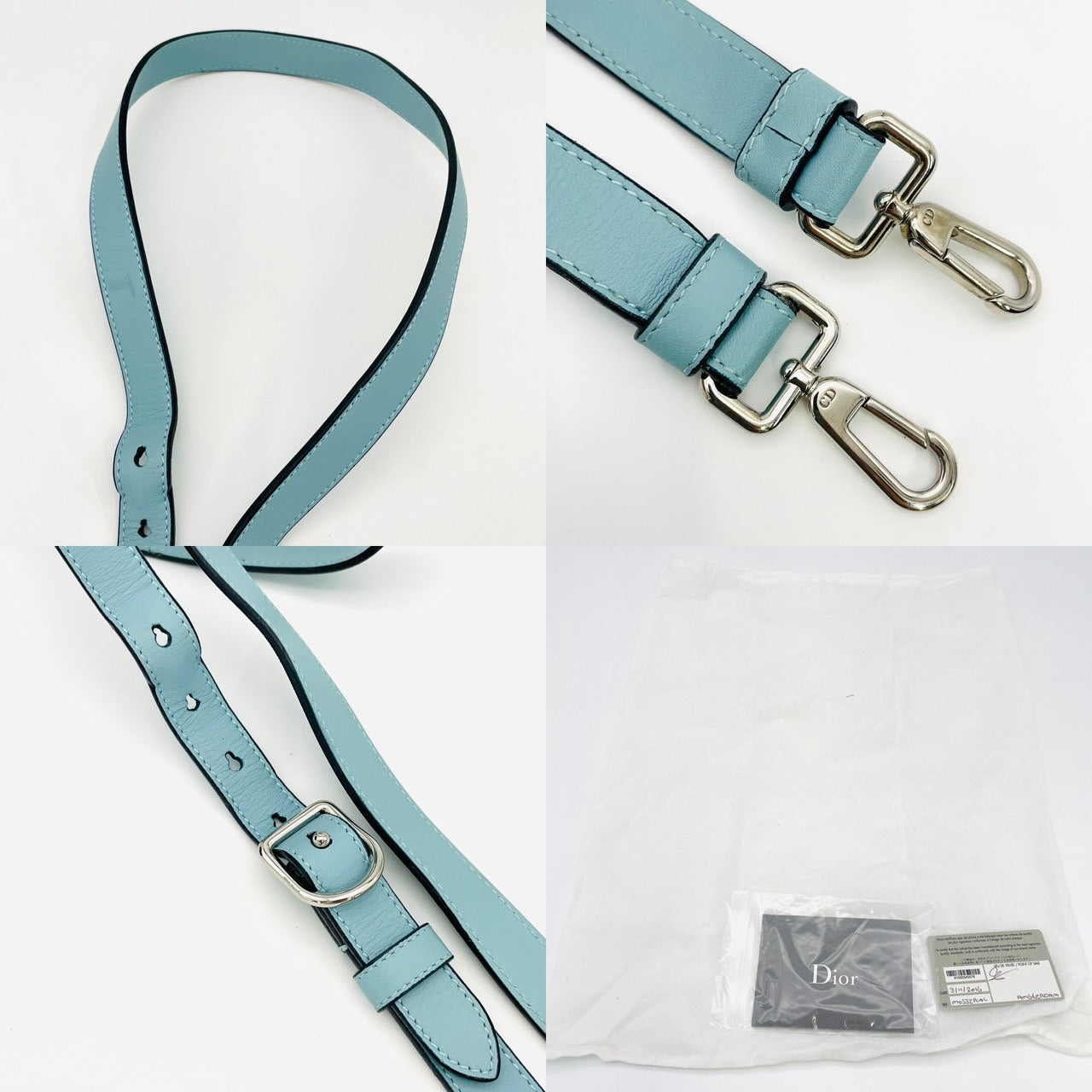 DIOR Ever Handbag Halaco Green and Blue