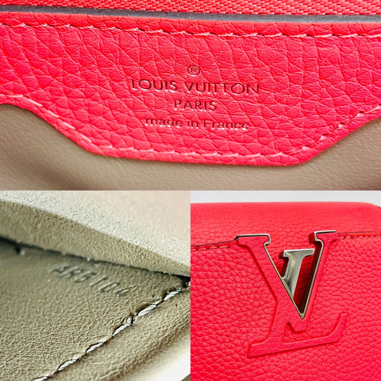 LOUIS VUITTON Capucine MM Handbag Pink