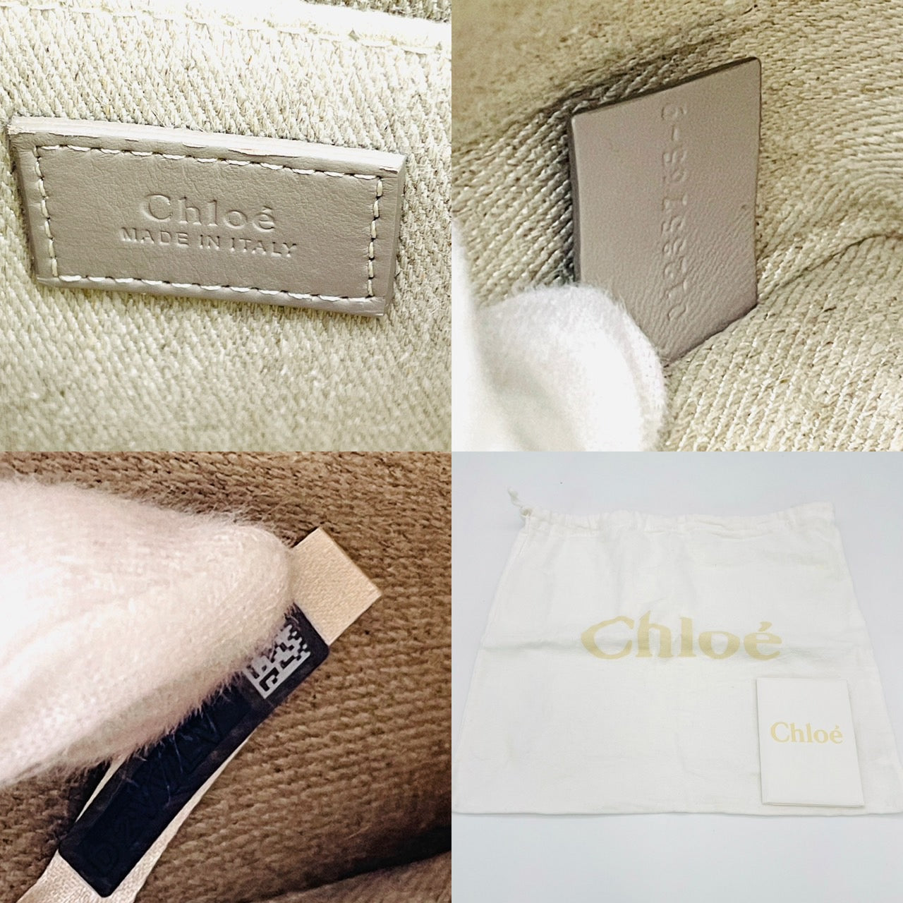 CHLOE Woody Handbag 2Way Green