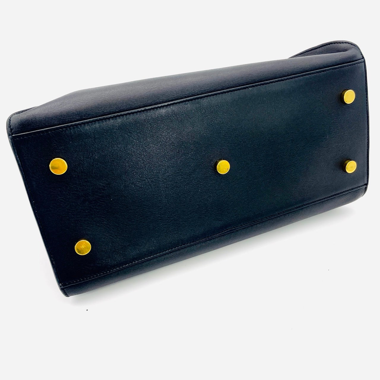 YVES SAINT LAURENT Black Baby Cabas 2 Way Bag