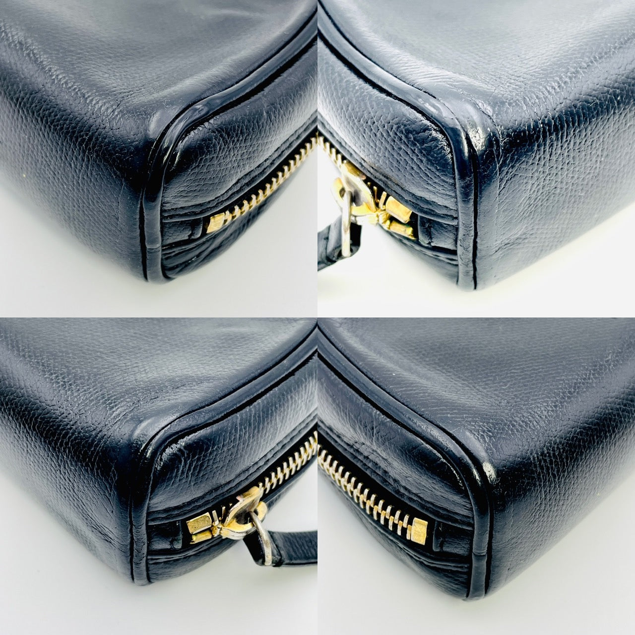CHANEL CC mark Mini Pouch Patent Leather