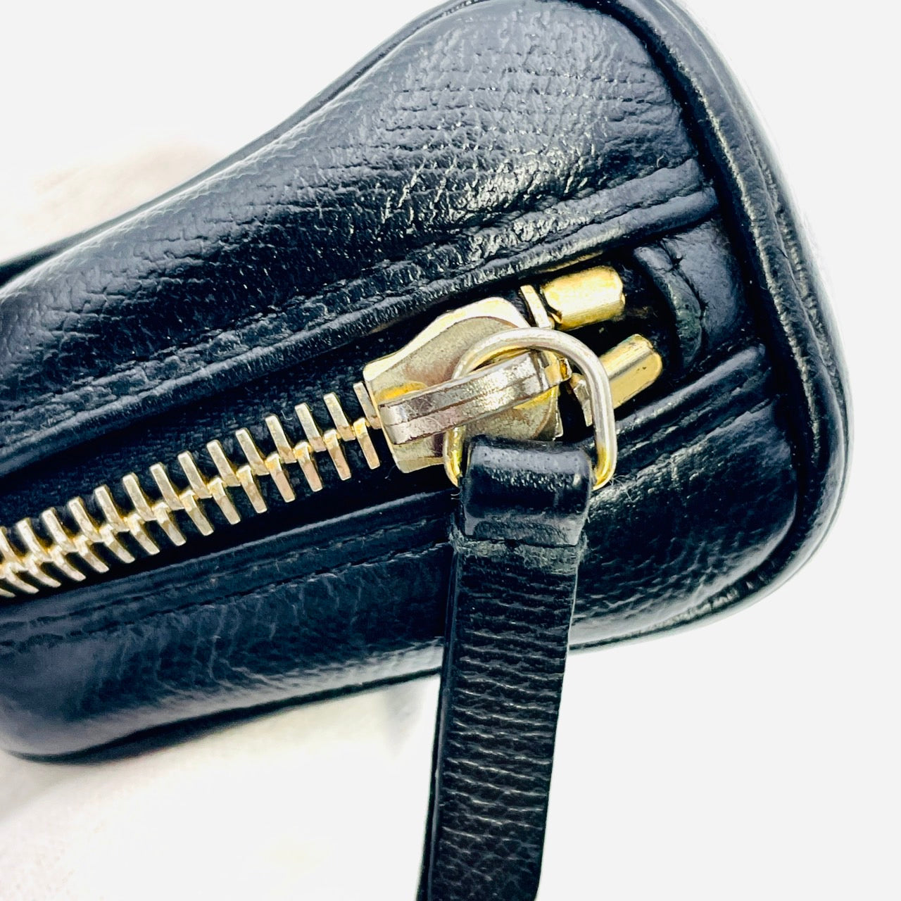 CHANEL CC mark Mini Pouch Patent Leather