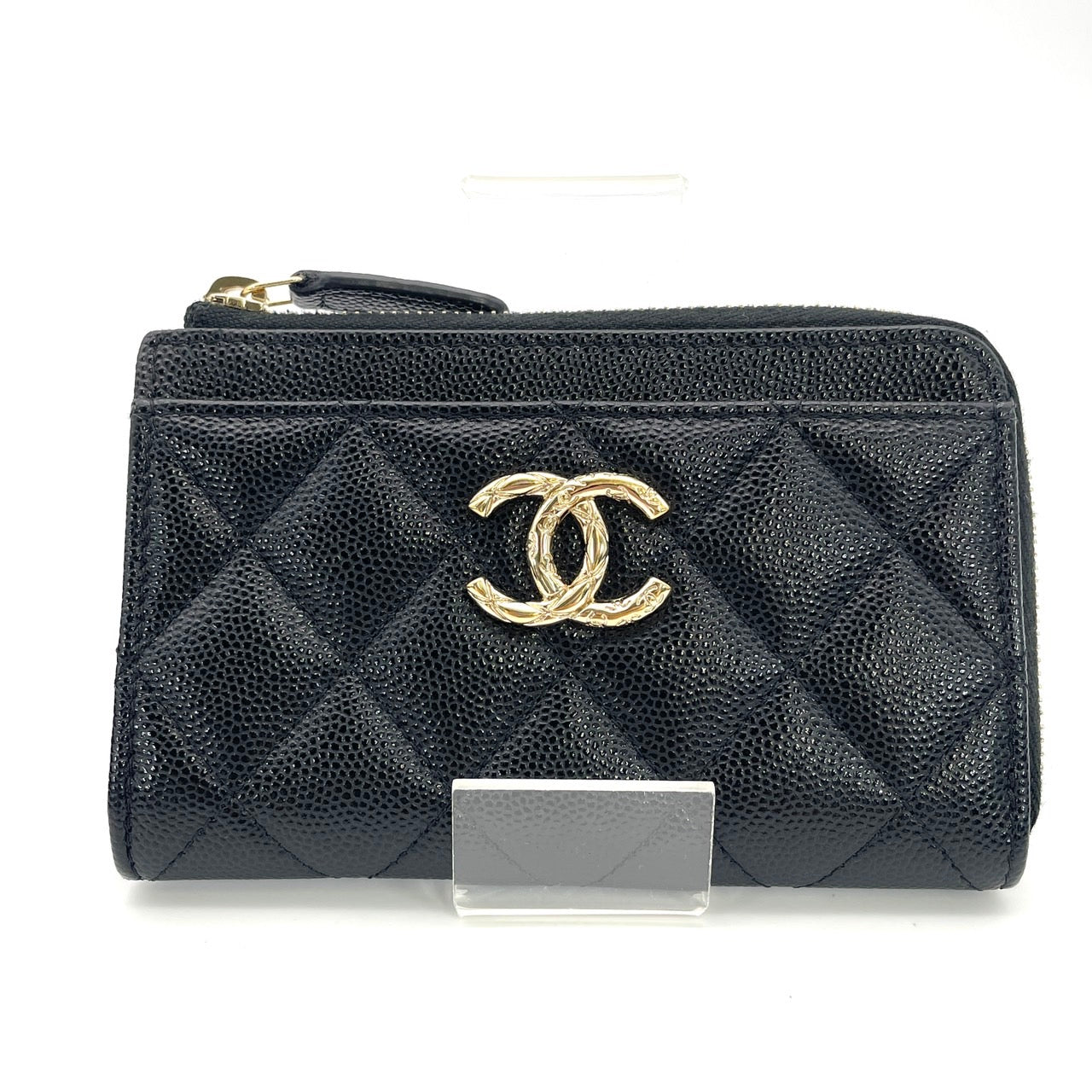 CHANEL Matelasse Caviar Skin Flagment Coincase