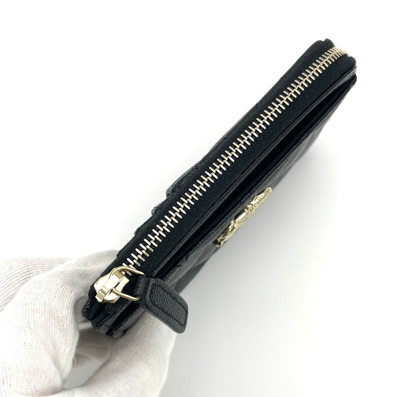 CHANEL Matelasse Caviar Skin Flagment Coincase