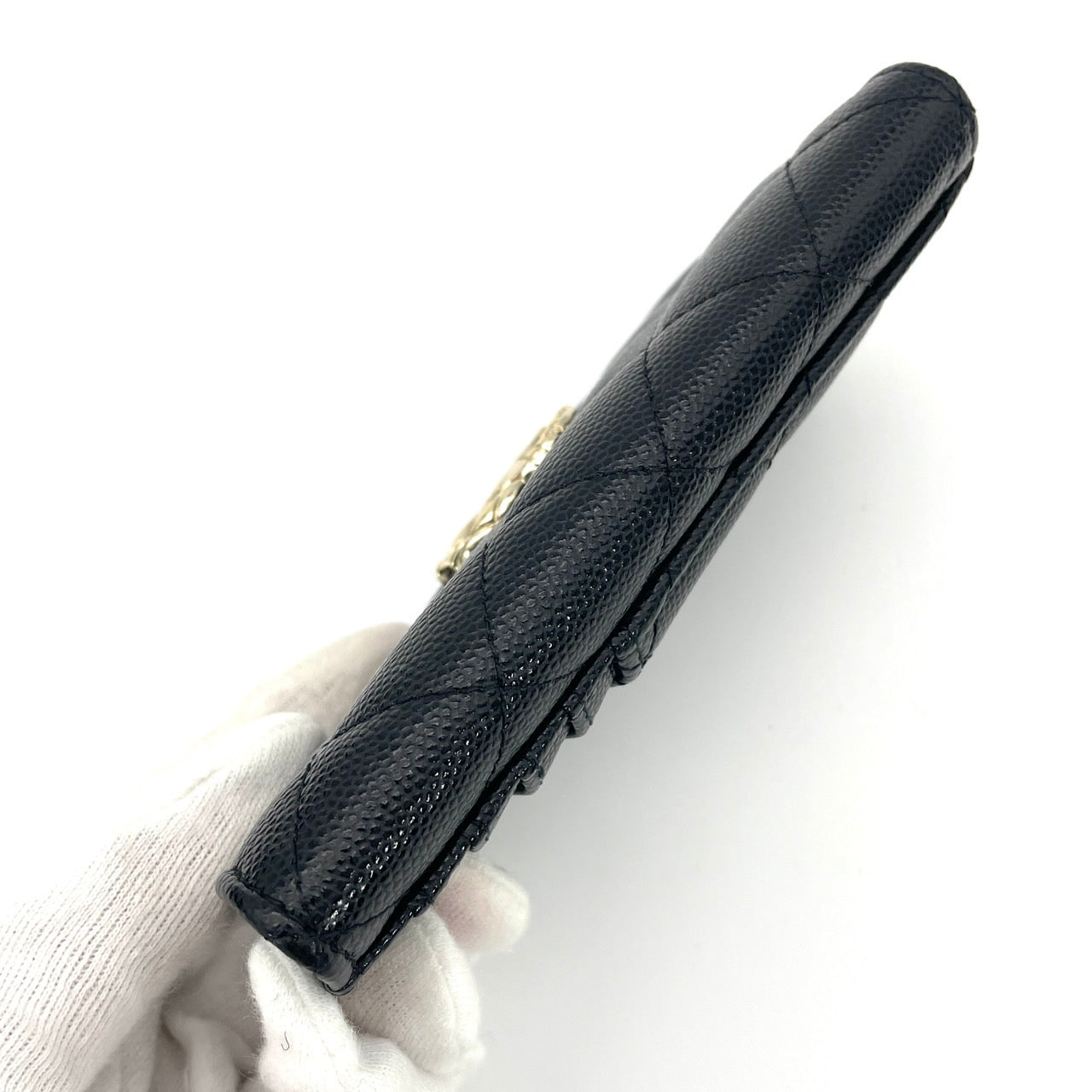CHANEL Matelasse Caviar Skin Flagment Coincase