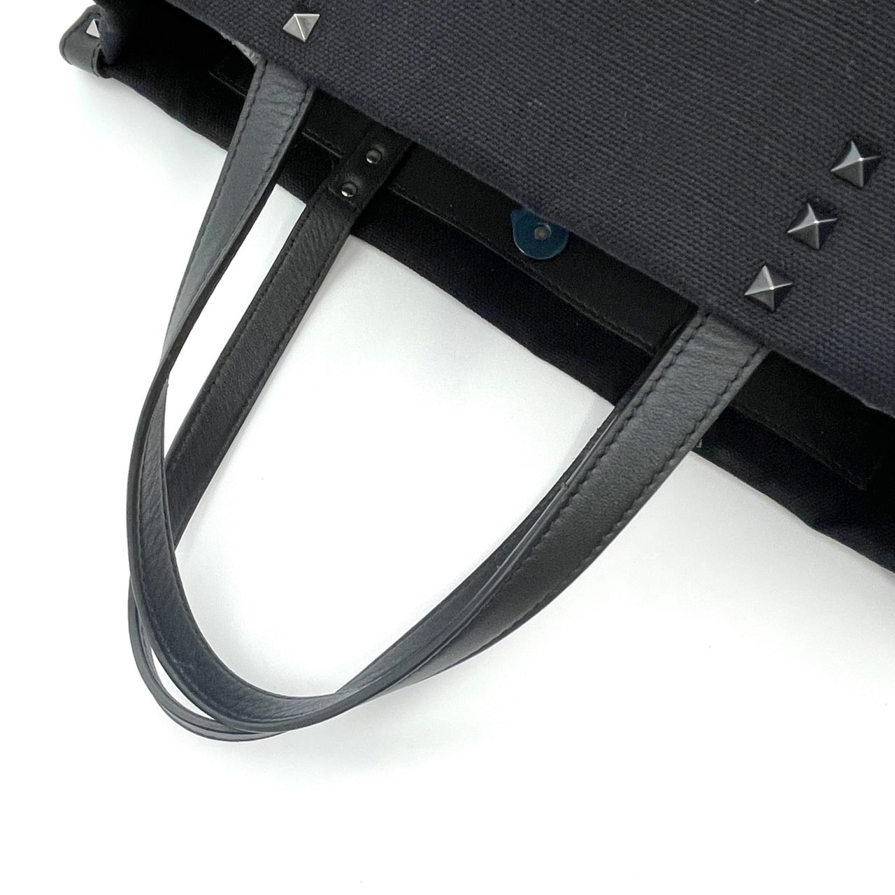VALENTINO Garavani Canvas Black Tote