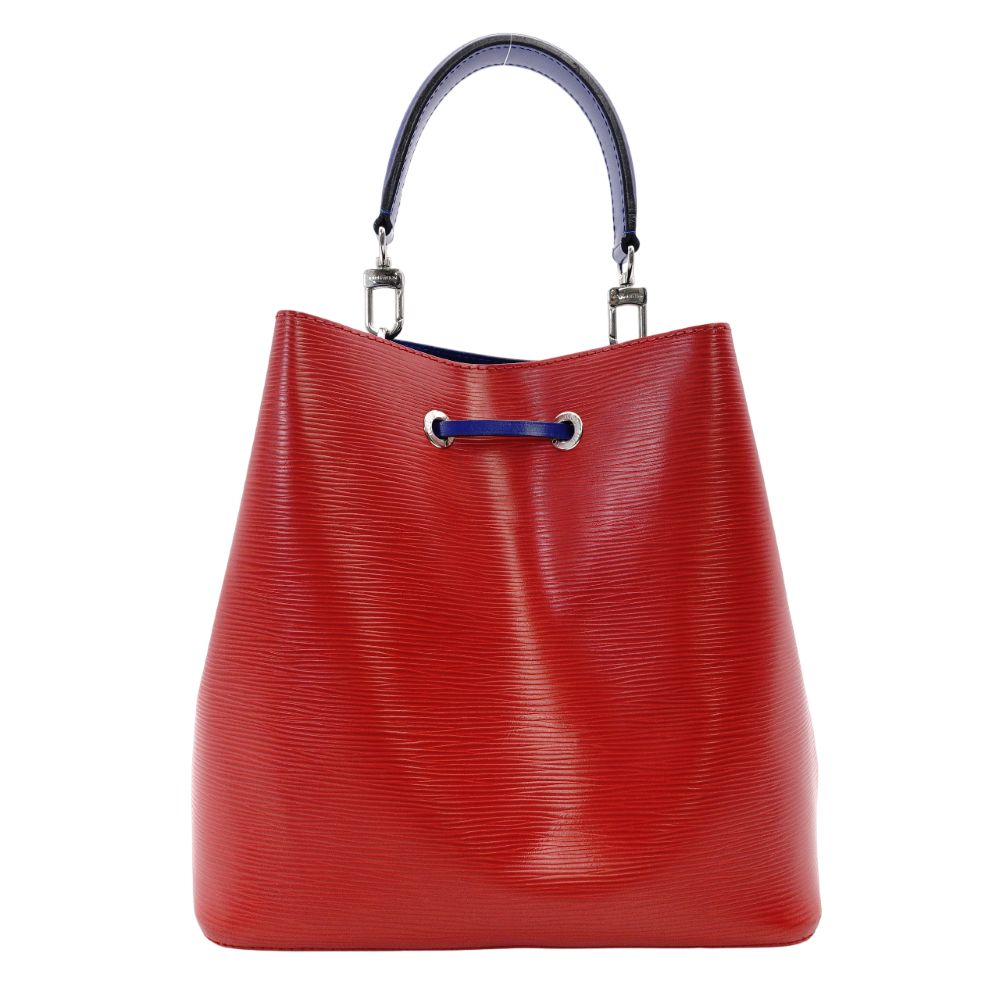 LOUIS VUITTON Épì Nœud M54365 Handbag 2-Way Red × Blue Shoulder Leather 7-12-836