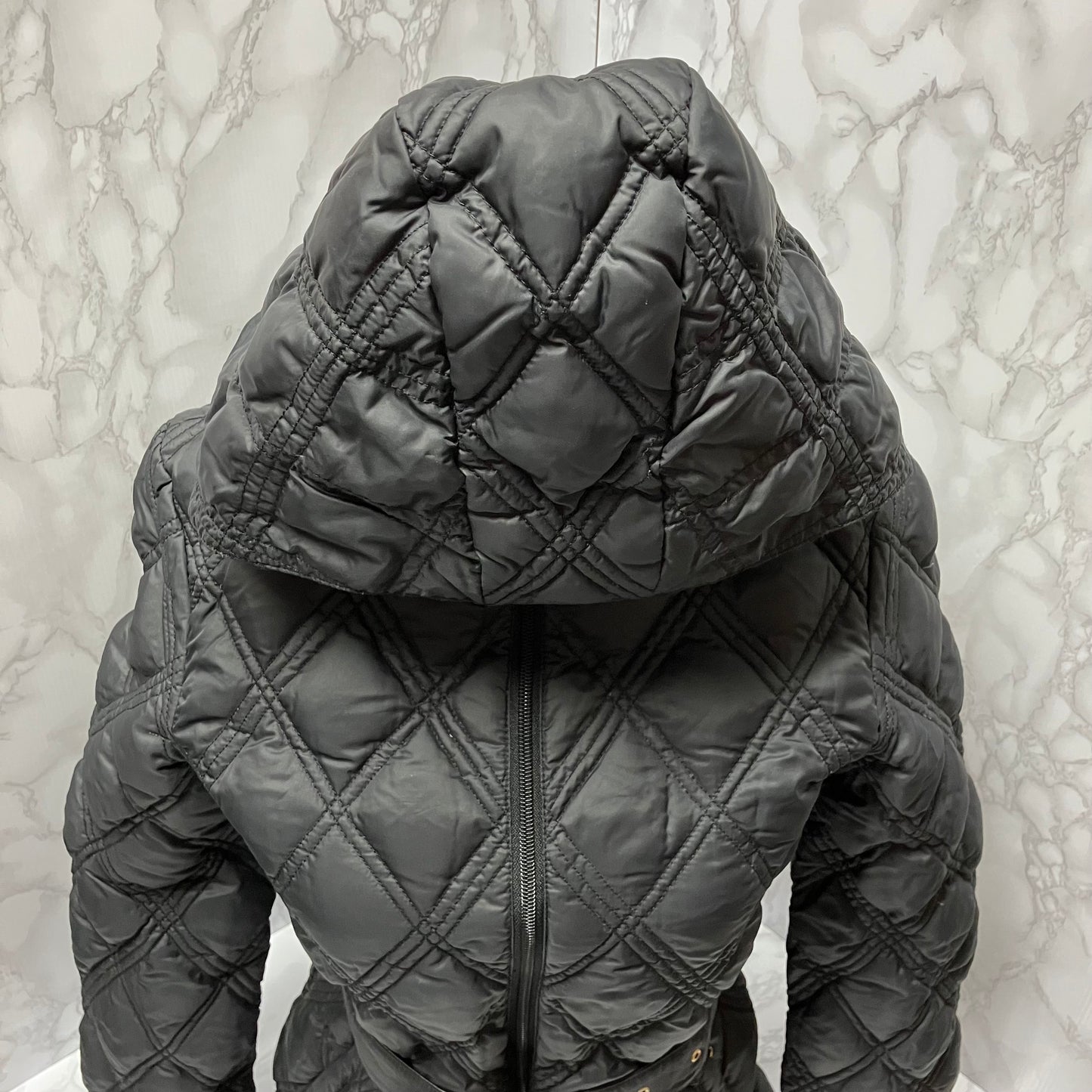 MONCLER down coat gold hardware