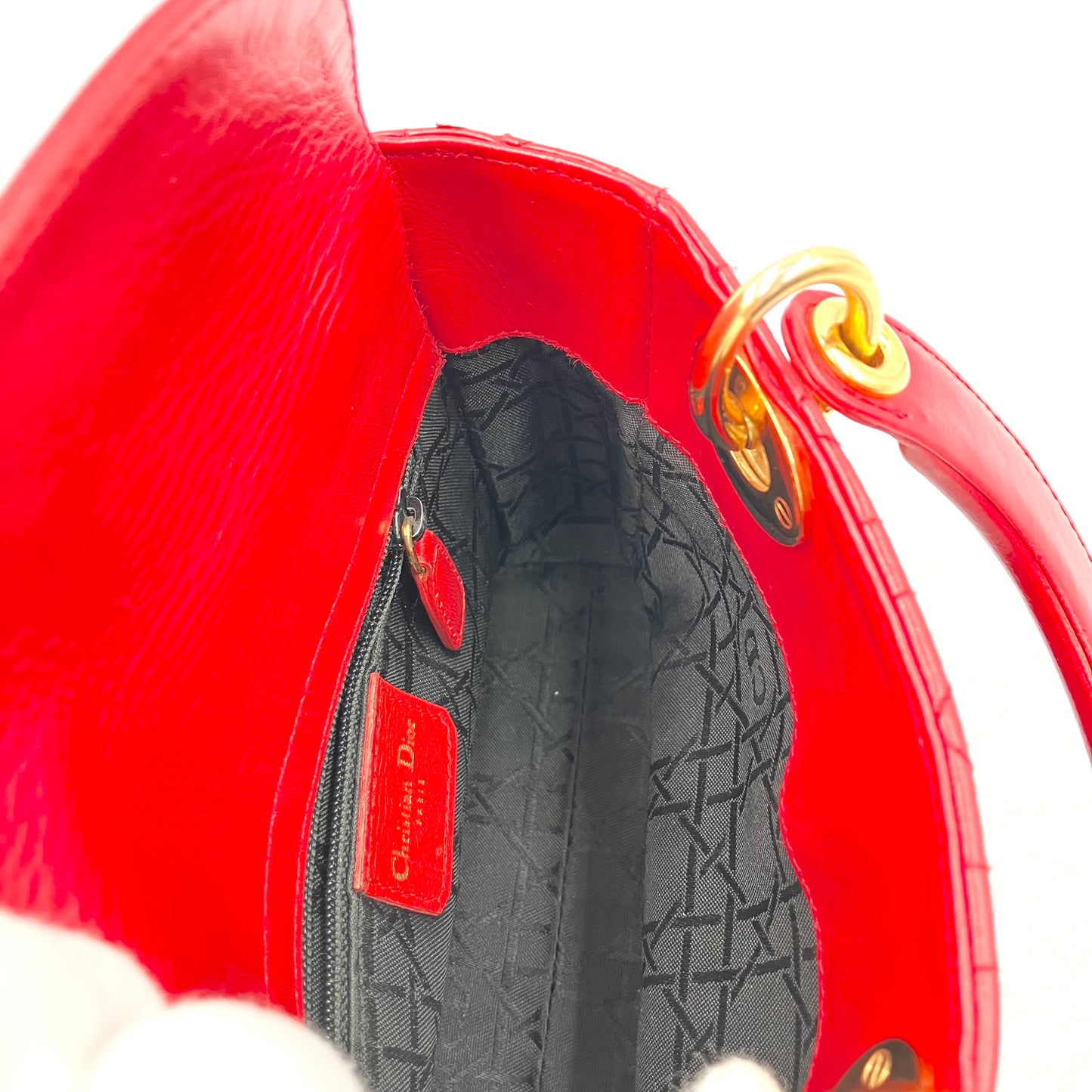 Christian Dior 2way mini canage Lady Dior