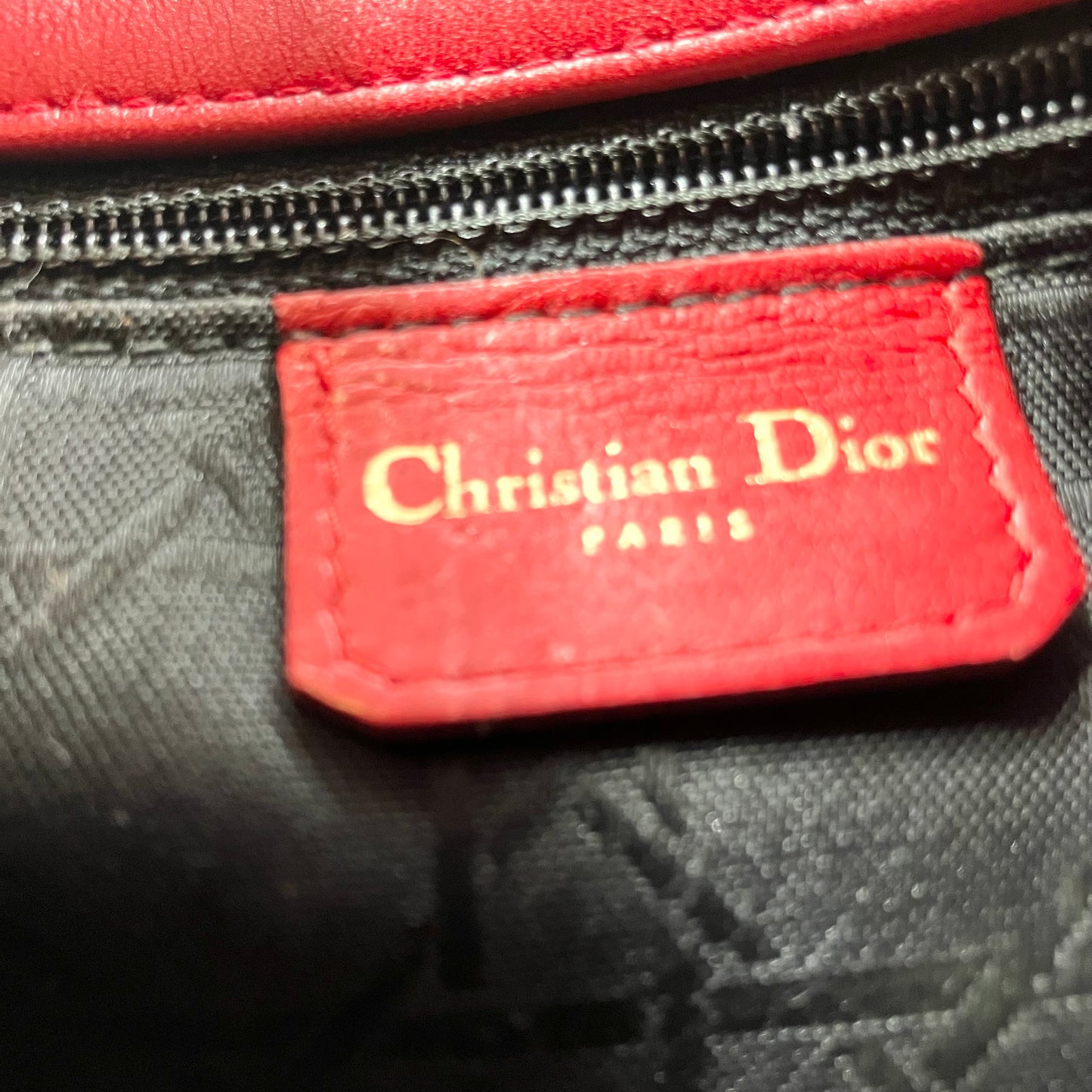 Christian Dior 2way mini canage Lady Dior