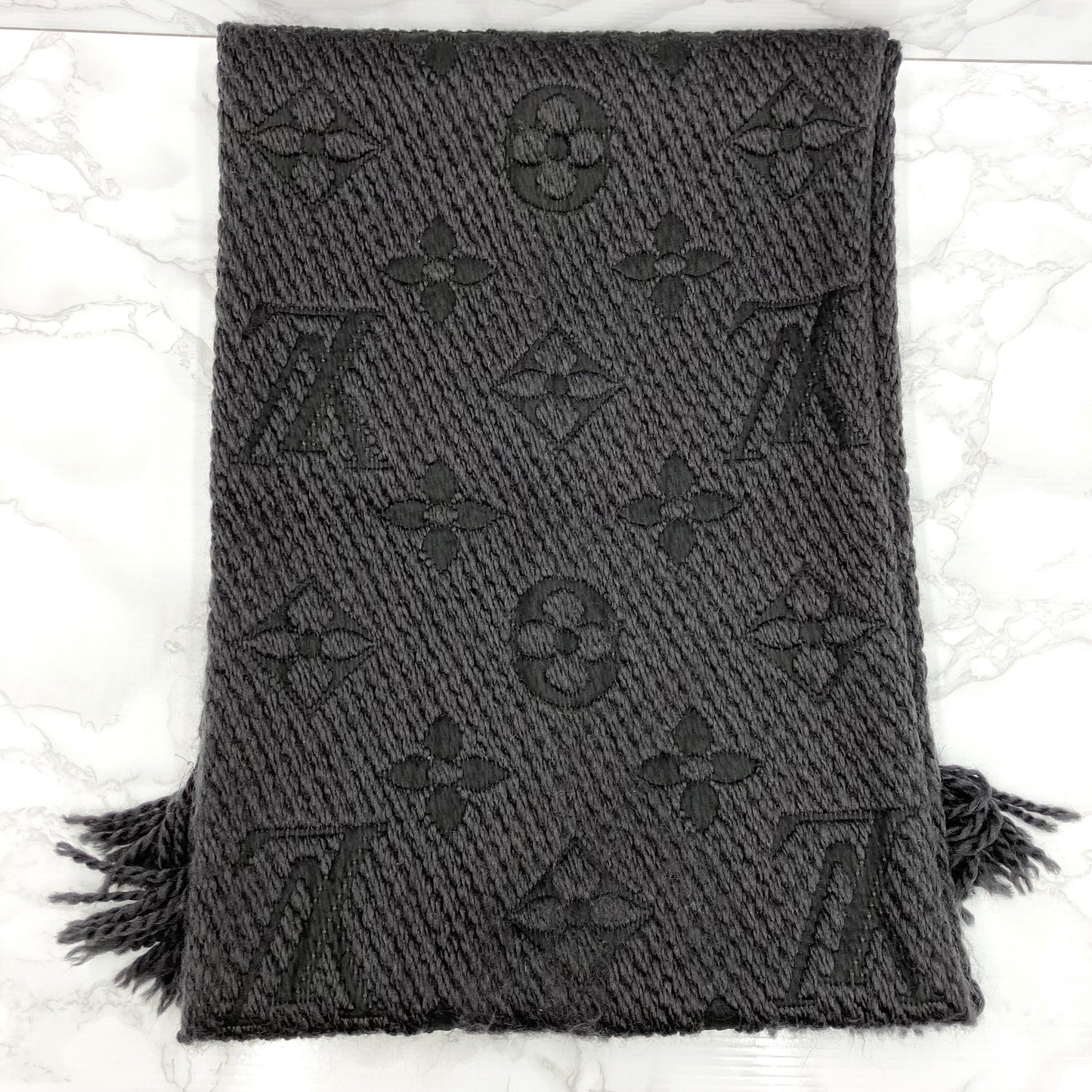 LOUIS VUITTON Logomania muffler