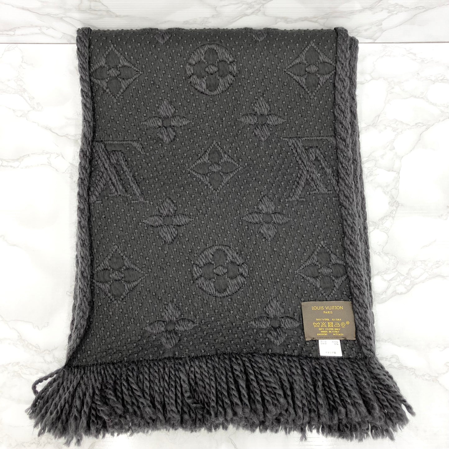 LOUIS VUITTON Logomania muffler