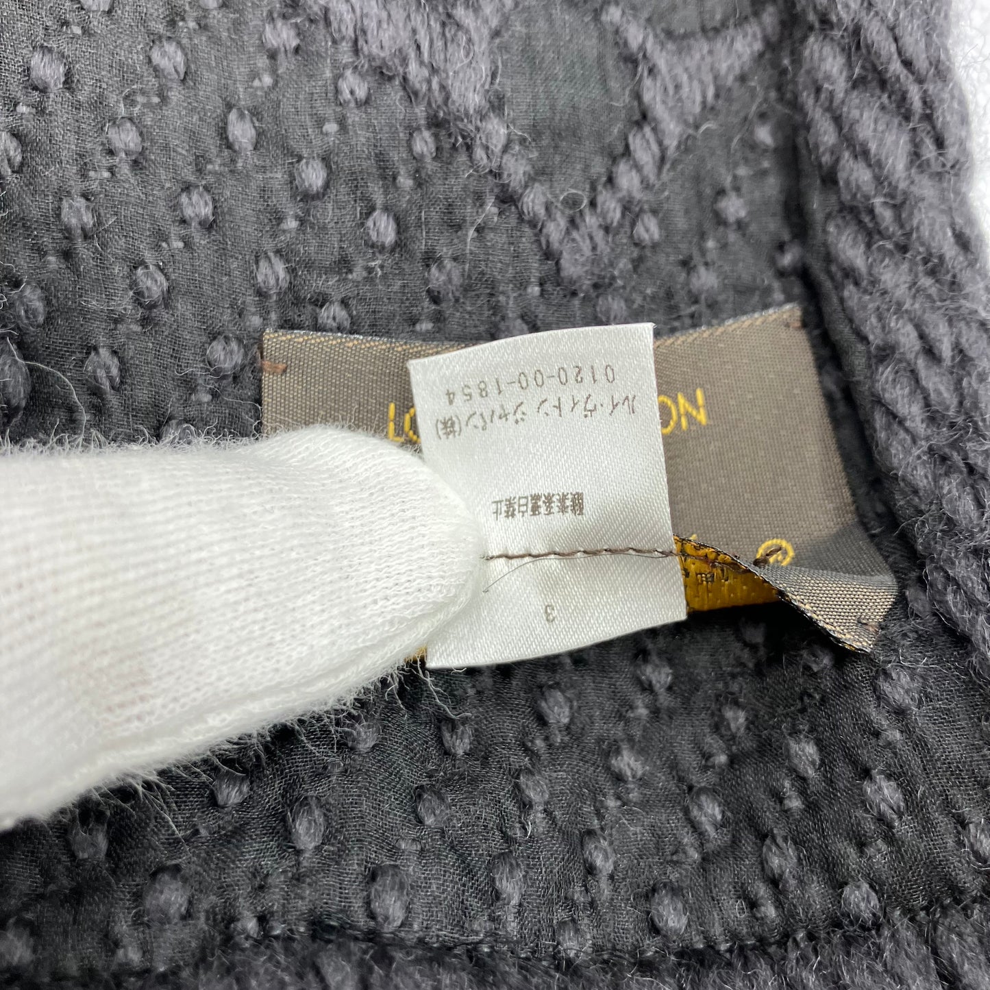 LOUIS VUITTON Logomania muffler