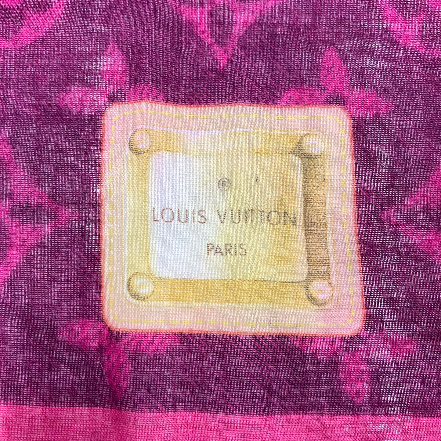 LOUIS VUITTON scarf