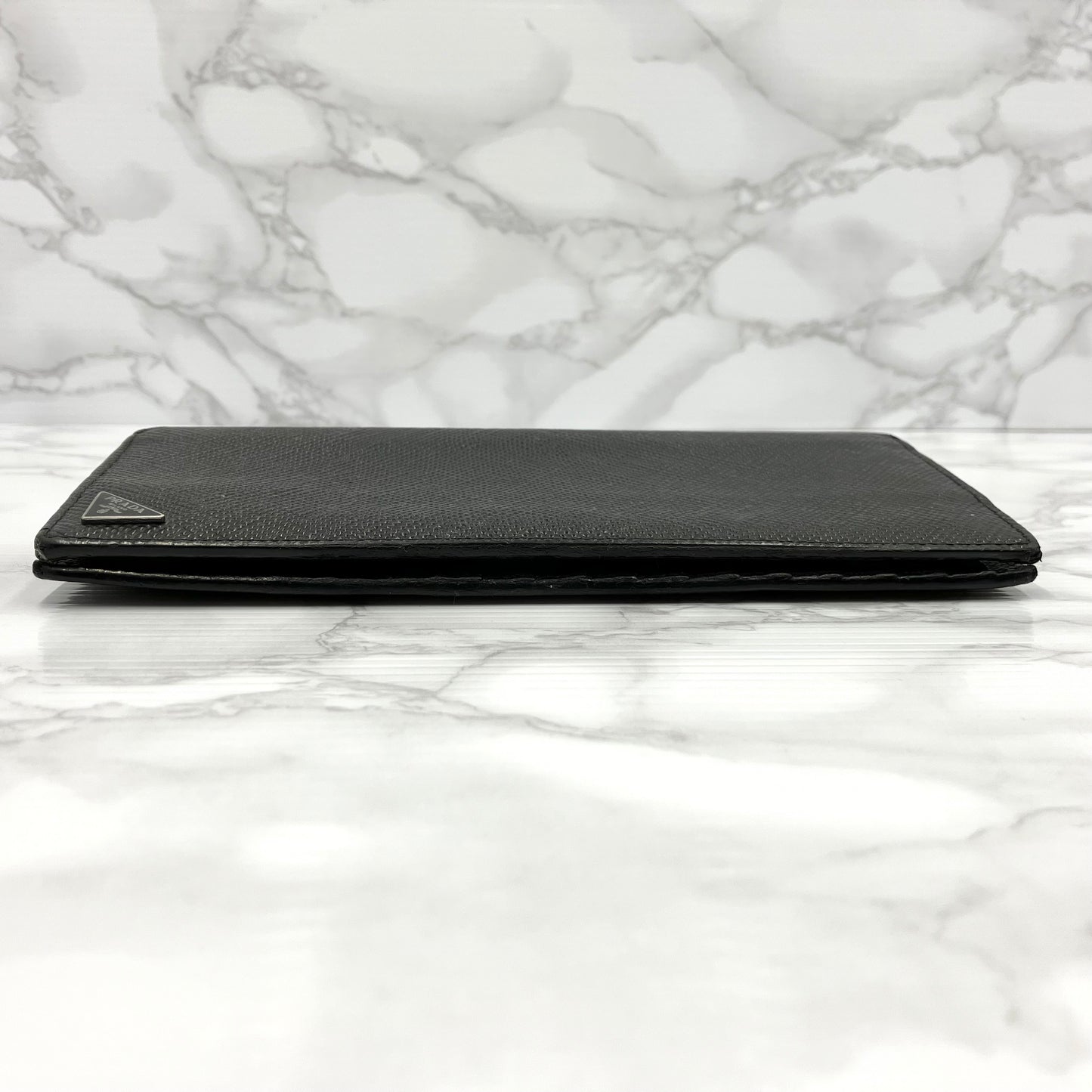 PRADA Saffiano leather long wallet