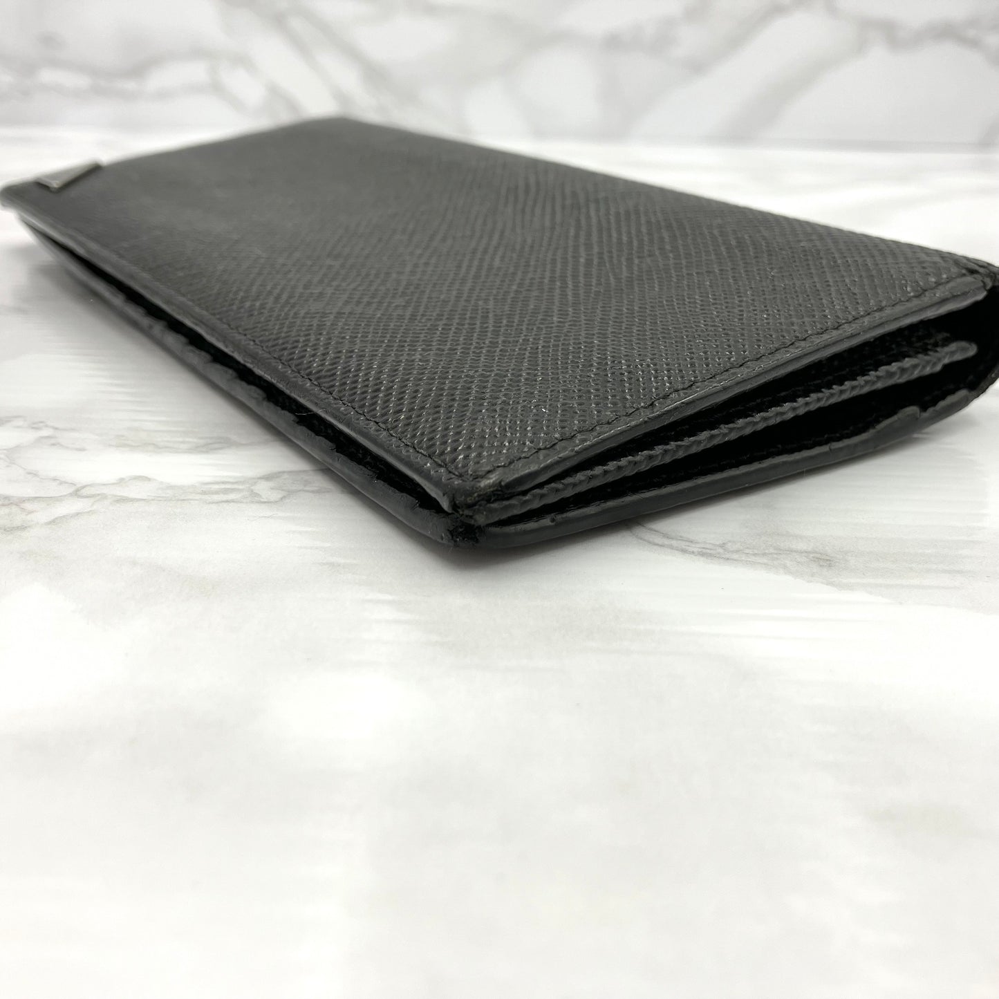 PRADA Saffiano leather long wallet
