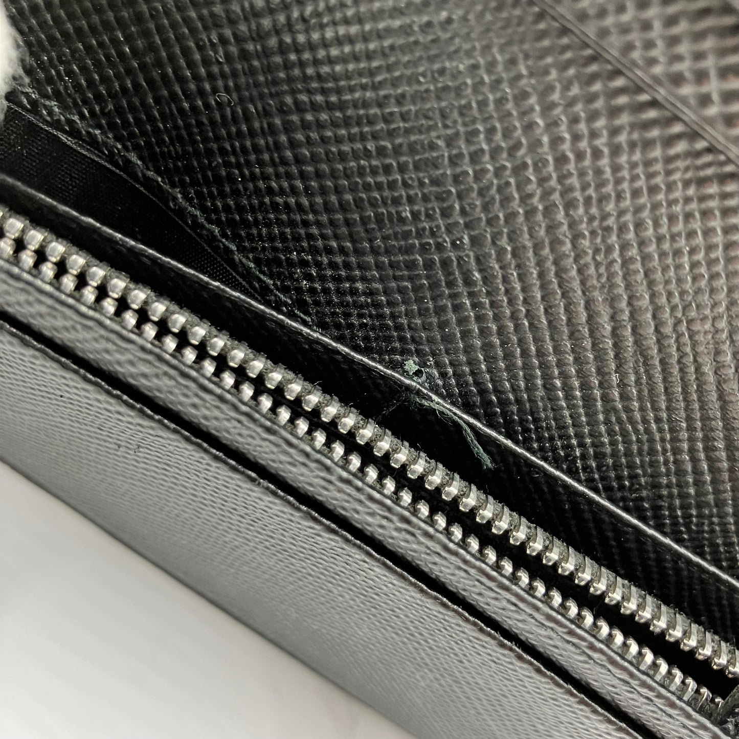 PRADA Saffiano leather long wallet