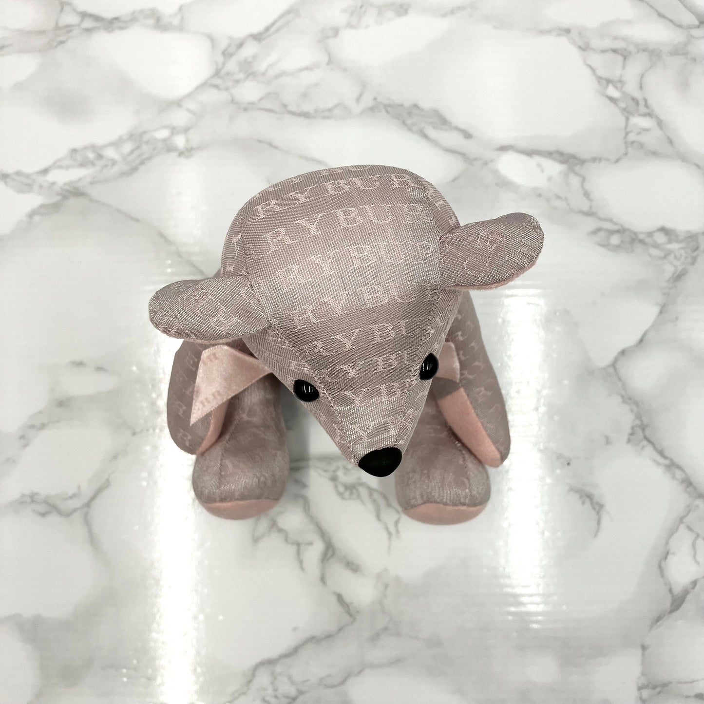 BURBERRY bear stuffed toy handkerchief