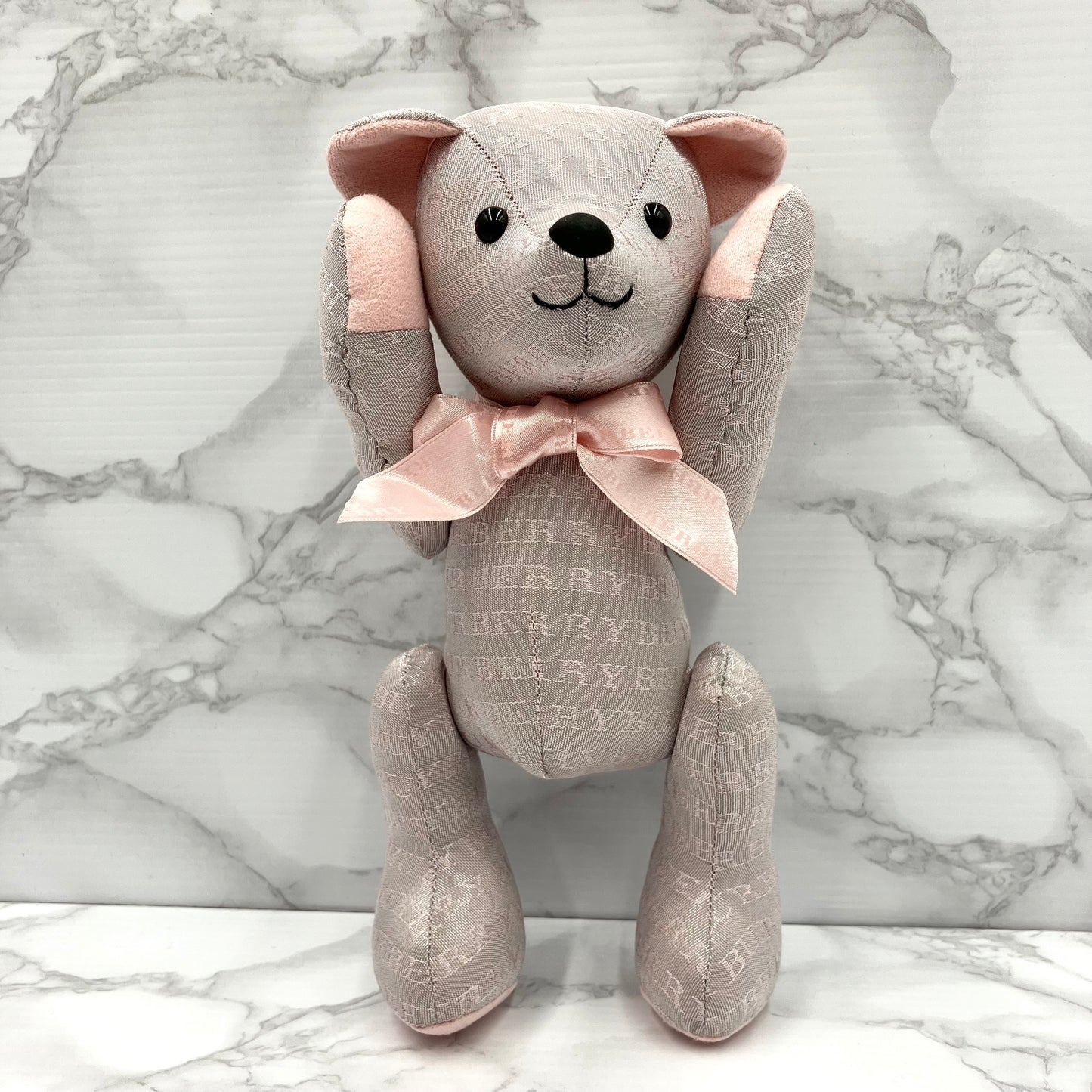 BURBERRY bear stuffed toy handkerchief
