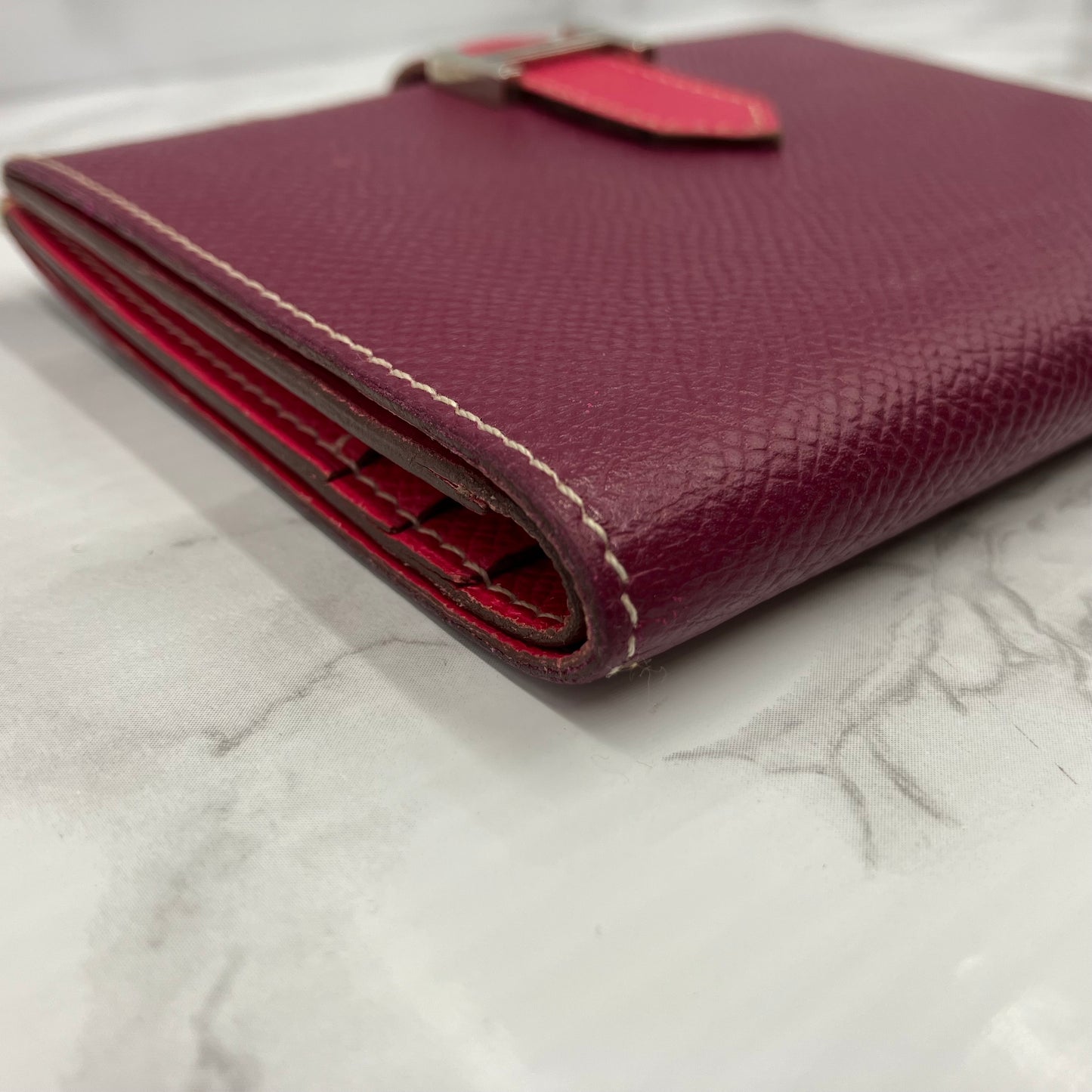 HERMES Bicolor Bear Compact