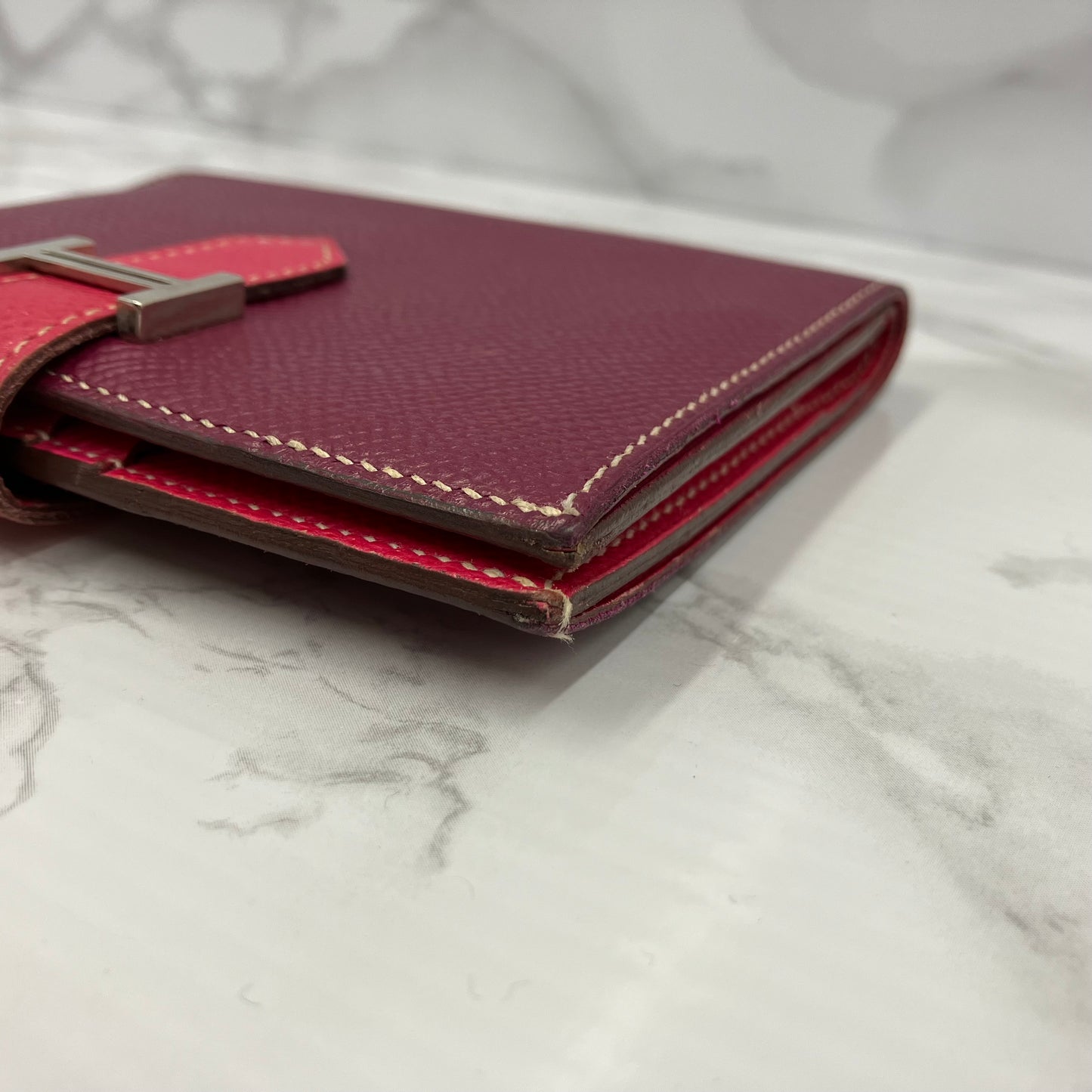 HERMES Bicolor Bear Compact