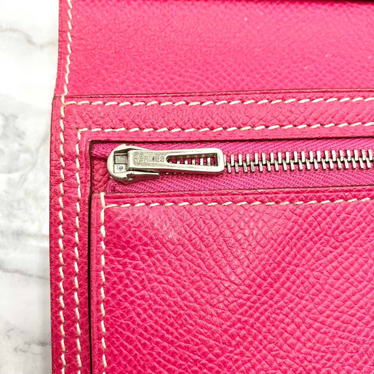 HERMES Bicolor Bear Compact