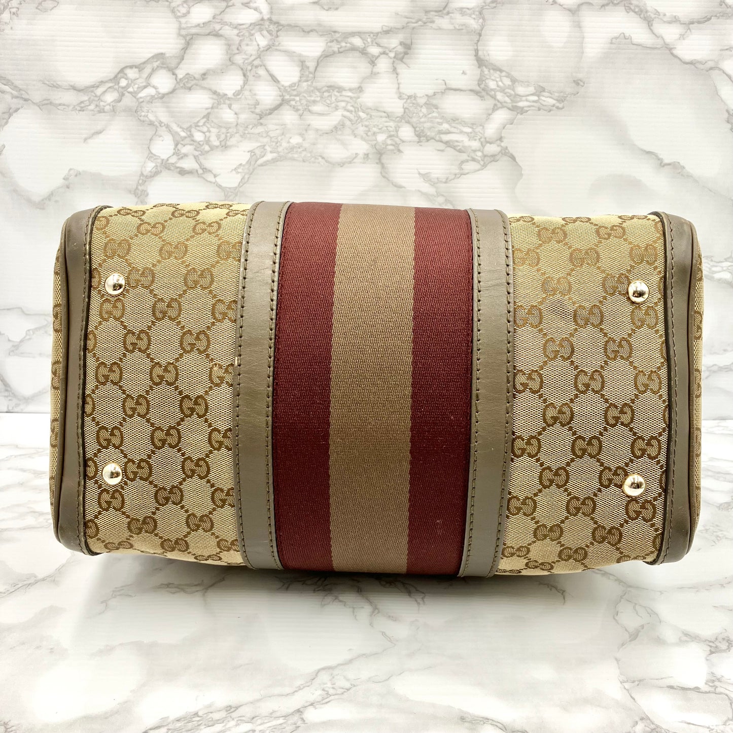 GUCCI Sherry Line 2way Boston Bag