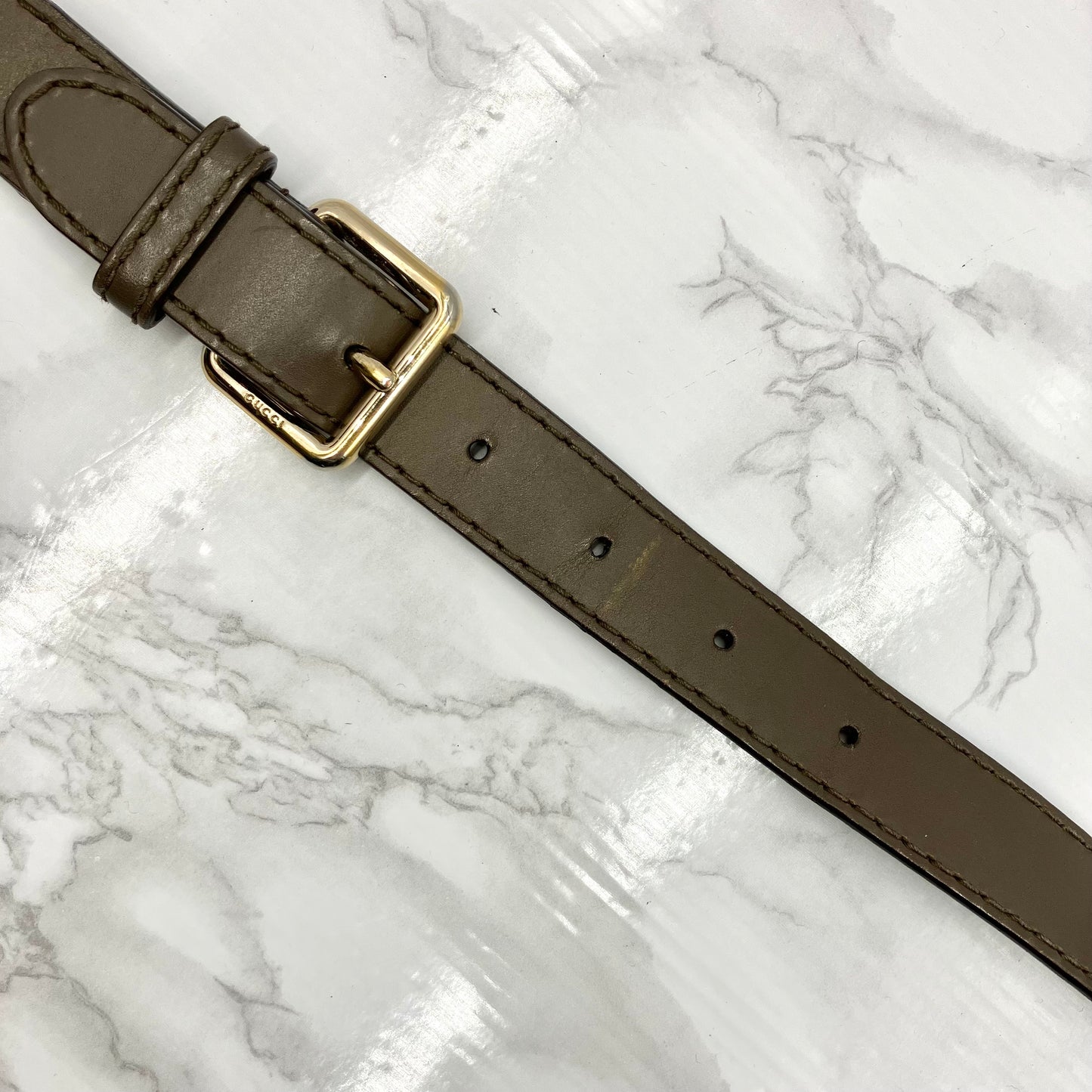 GUCCI Sherry Line 2way Boston Bag