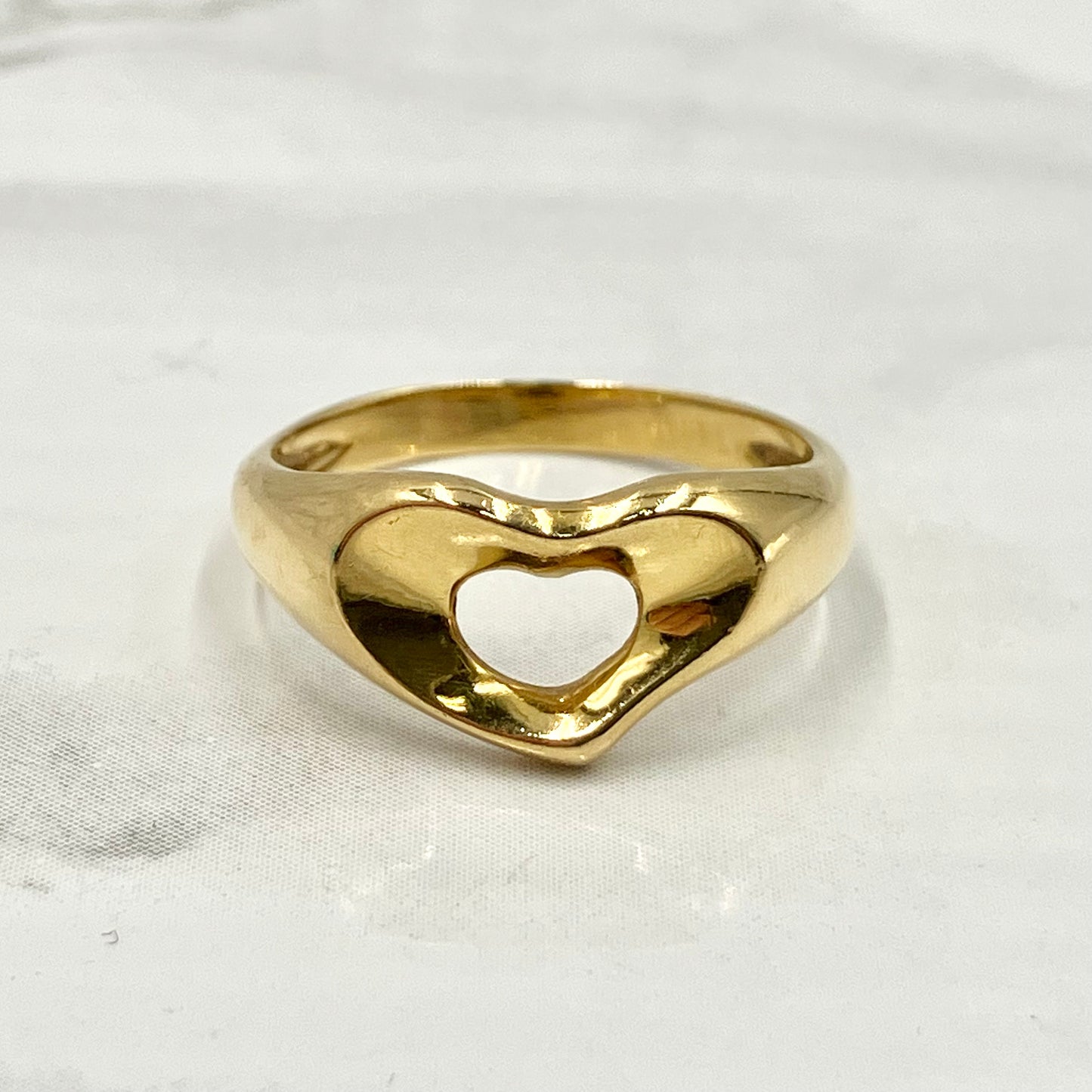 tiffany Open hard ring K18