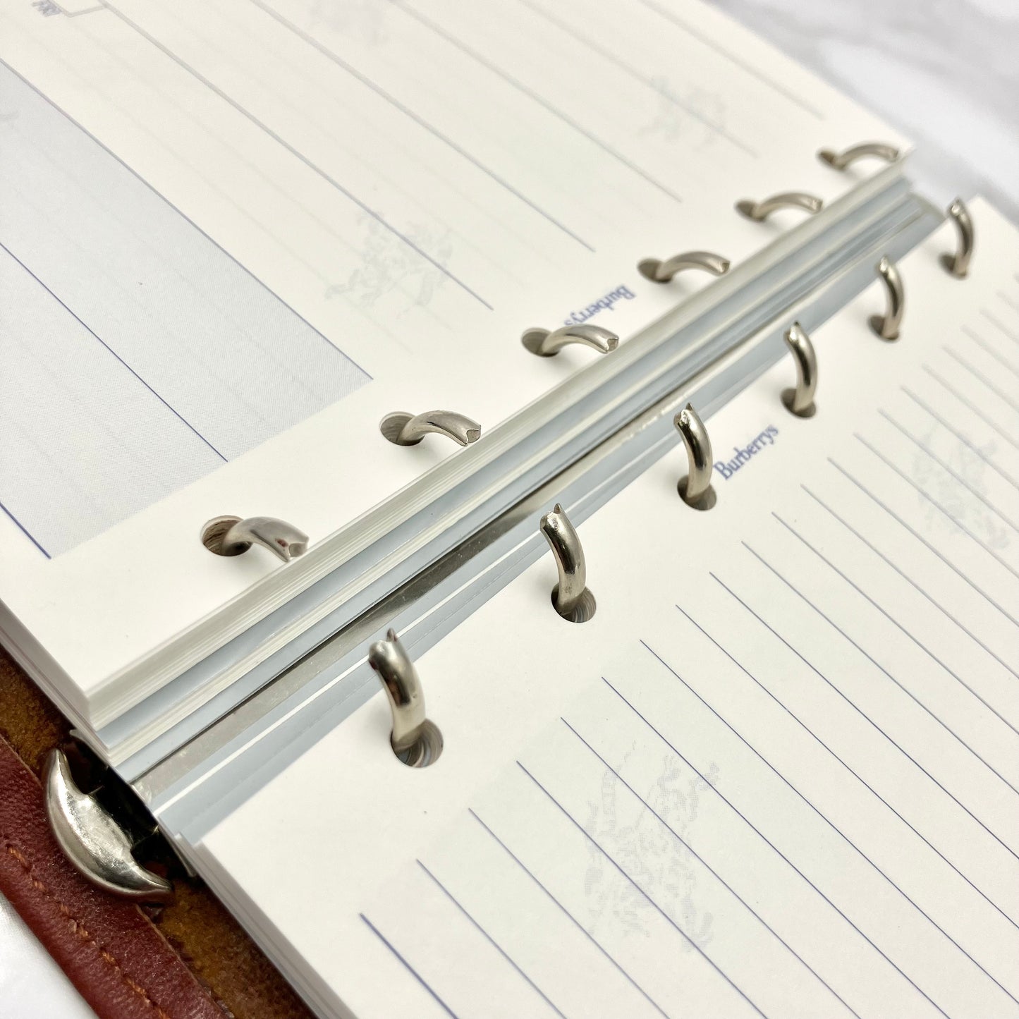 BURBERRY agenda