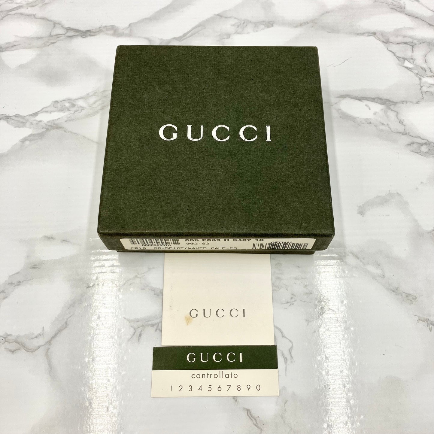 GUCCI Sherry Line Mini Wallet