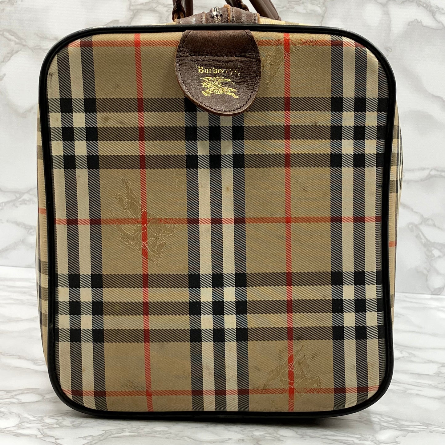 BURBERRY boston bag