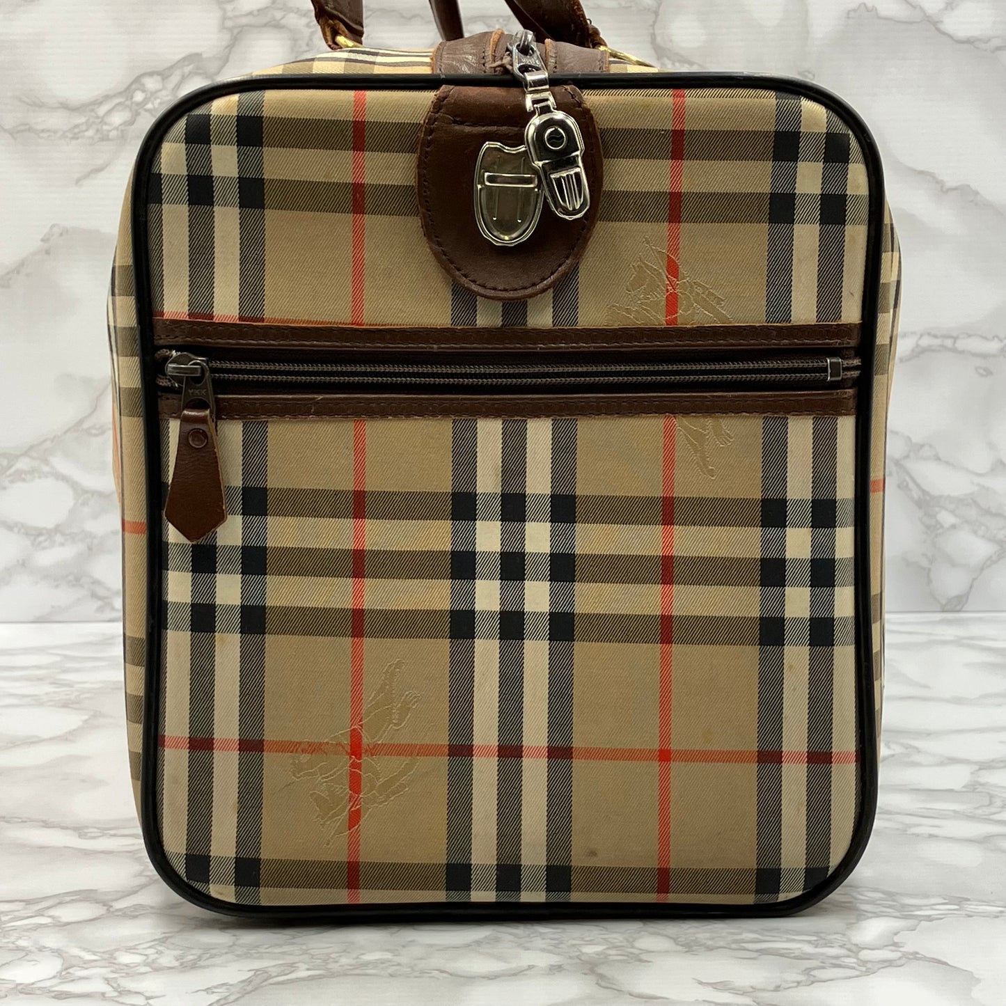 BURBERRY boston bag