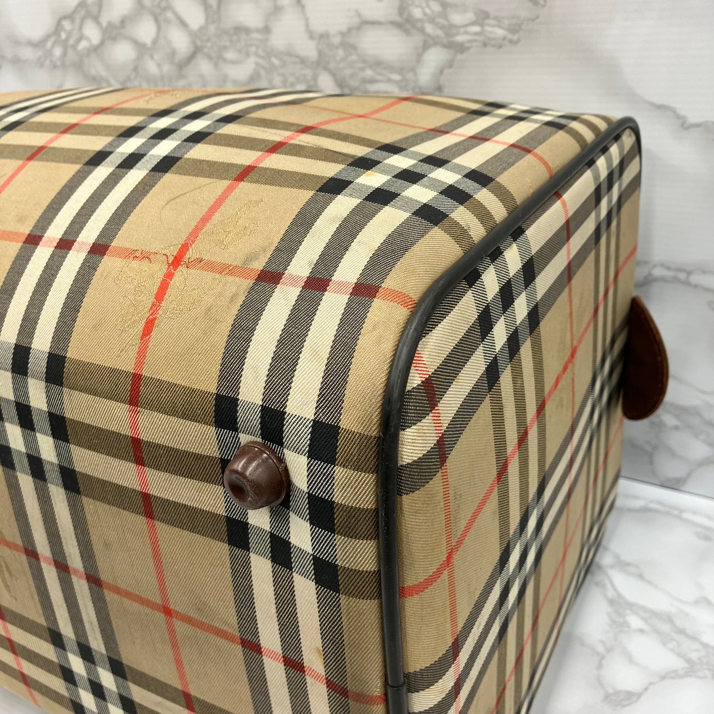 BURBERRY boston bag
