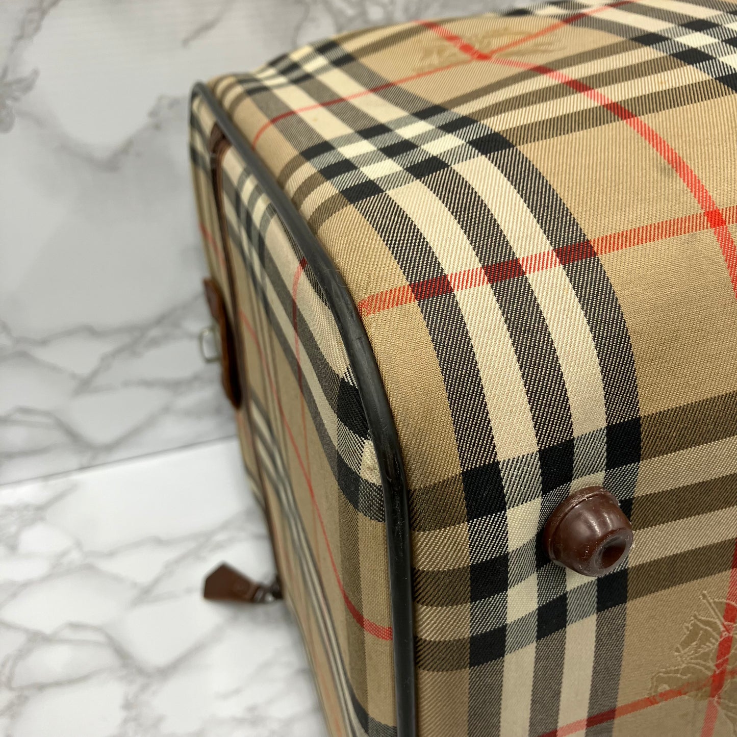 BURBERRY boston bag