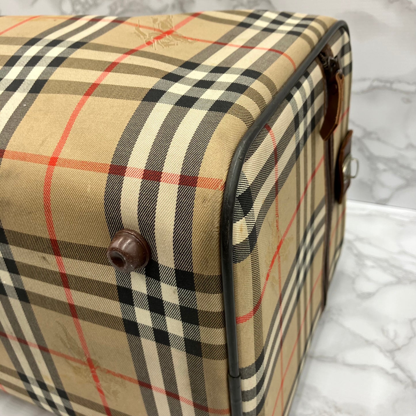 BURBERRY boston bag