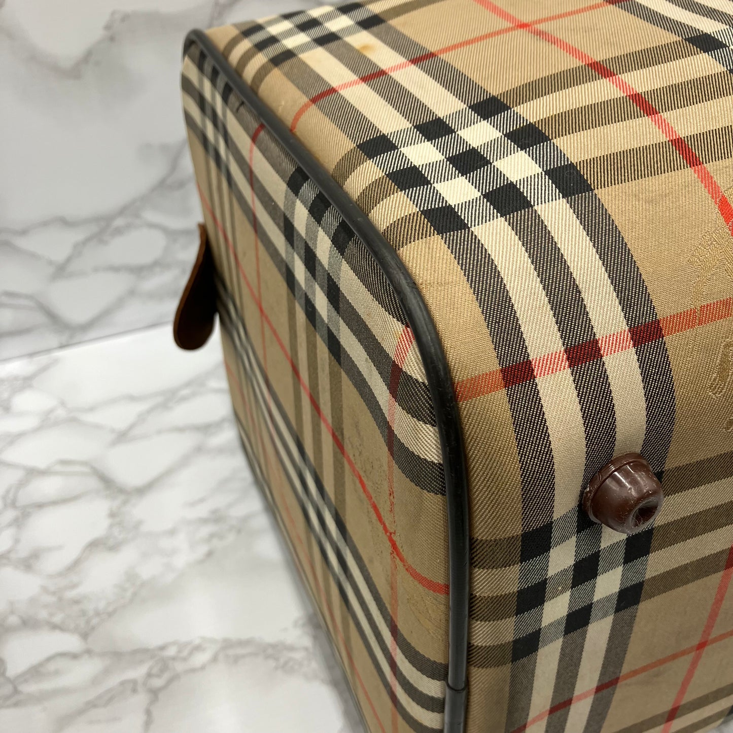 BURBERRY boston bag