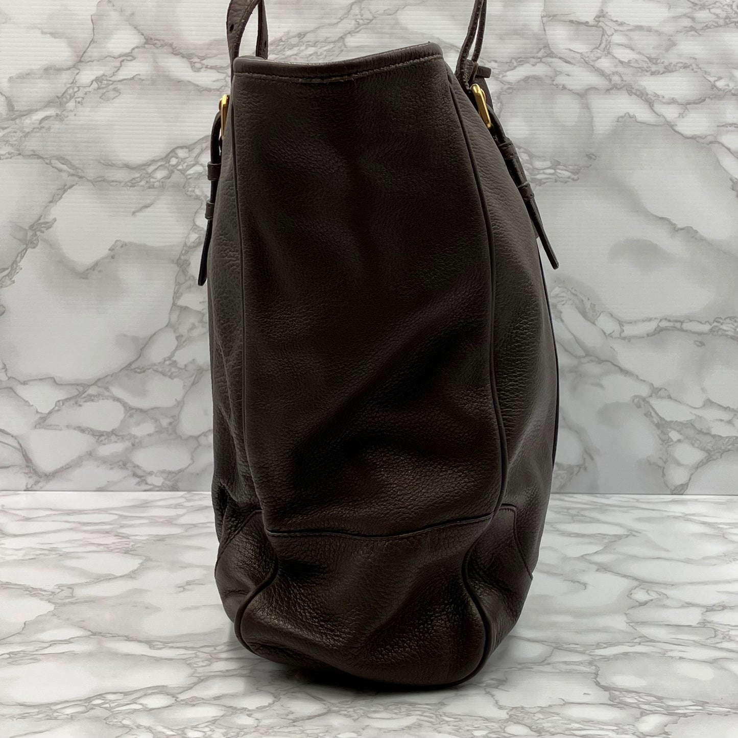 PRADA leather tote bag