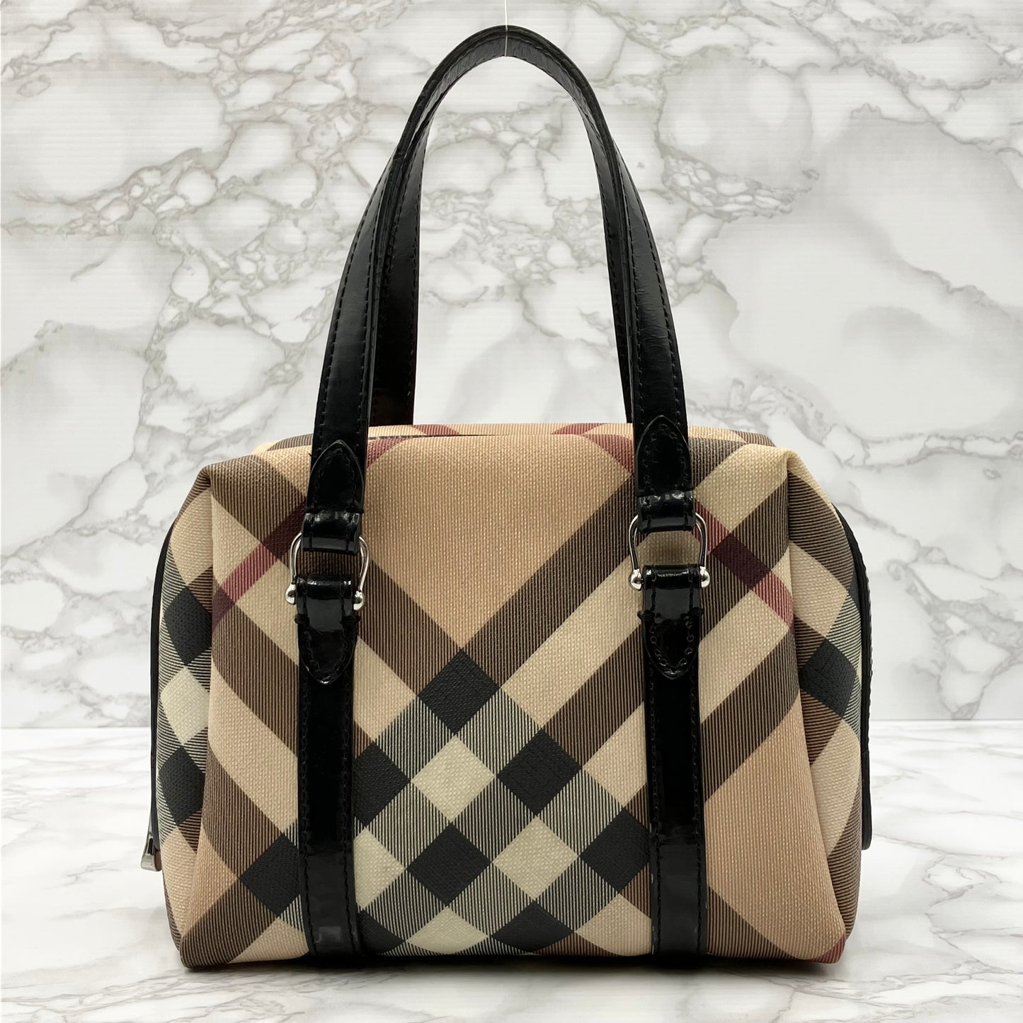 BURBERRY Nova Check Handbag