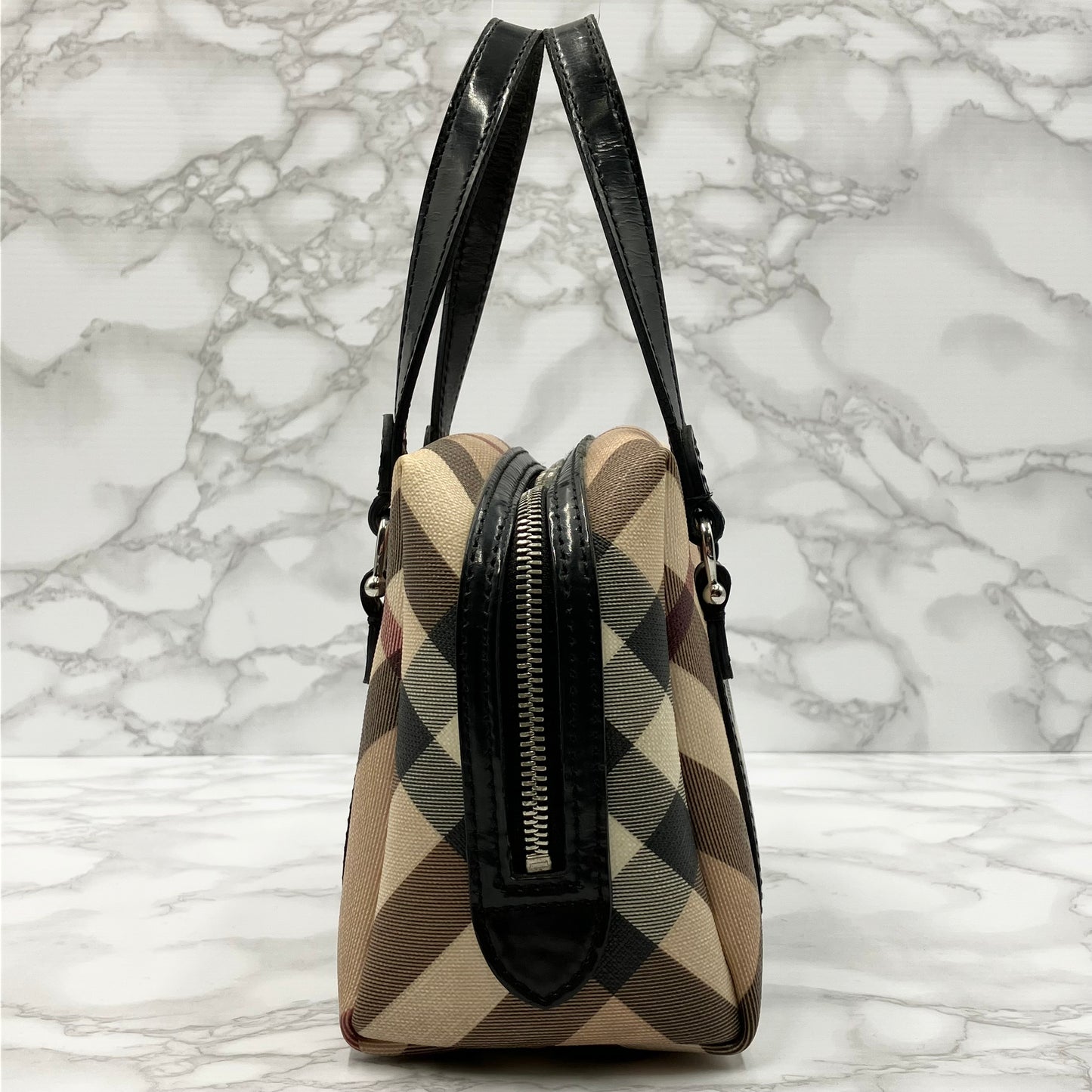 BURBERRY Nova Check Handbag