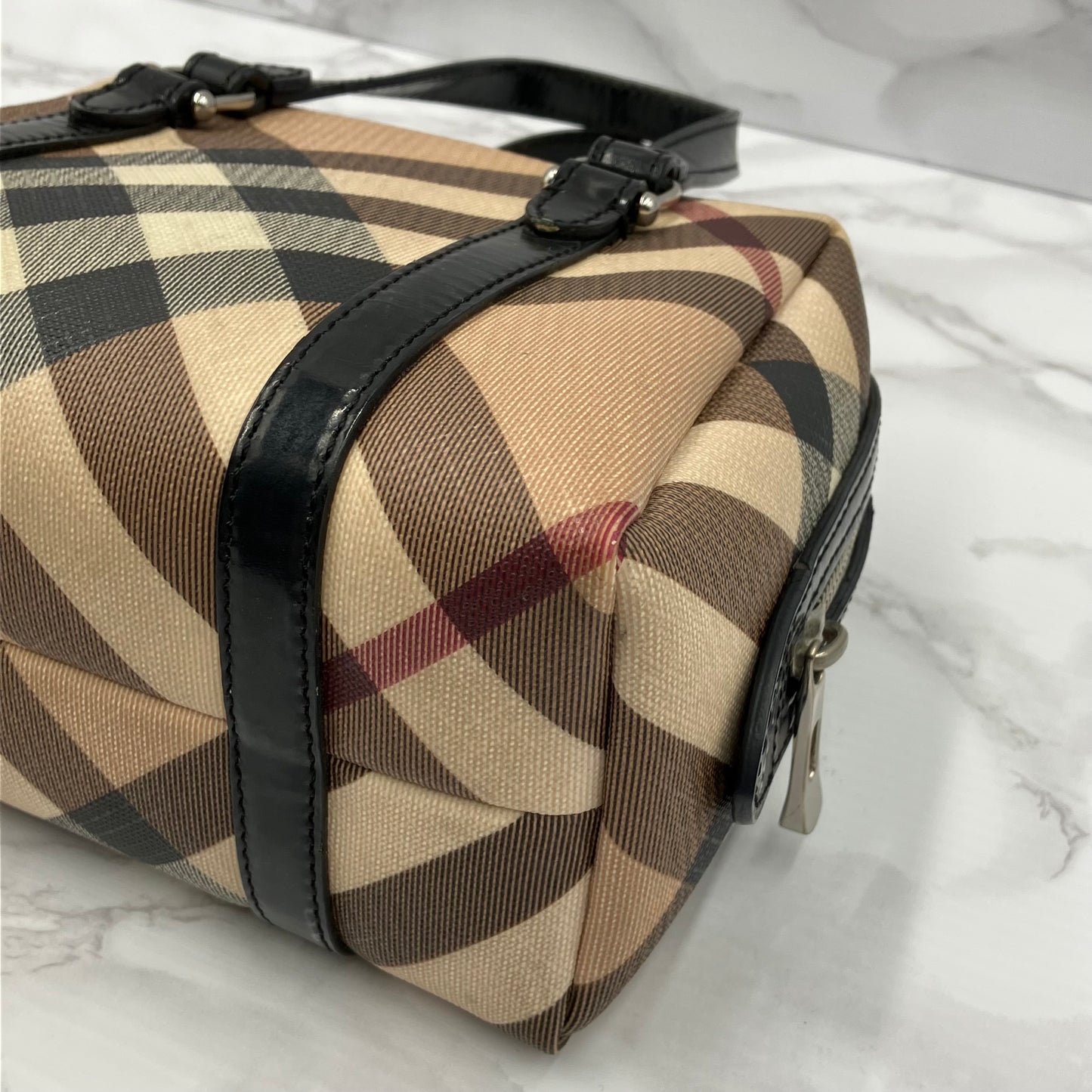 BURBERRY Nova Check Handbag